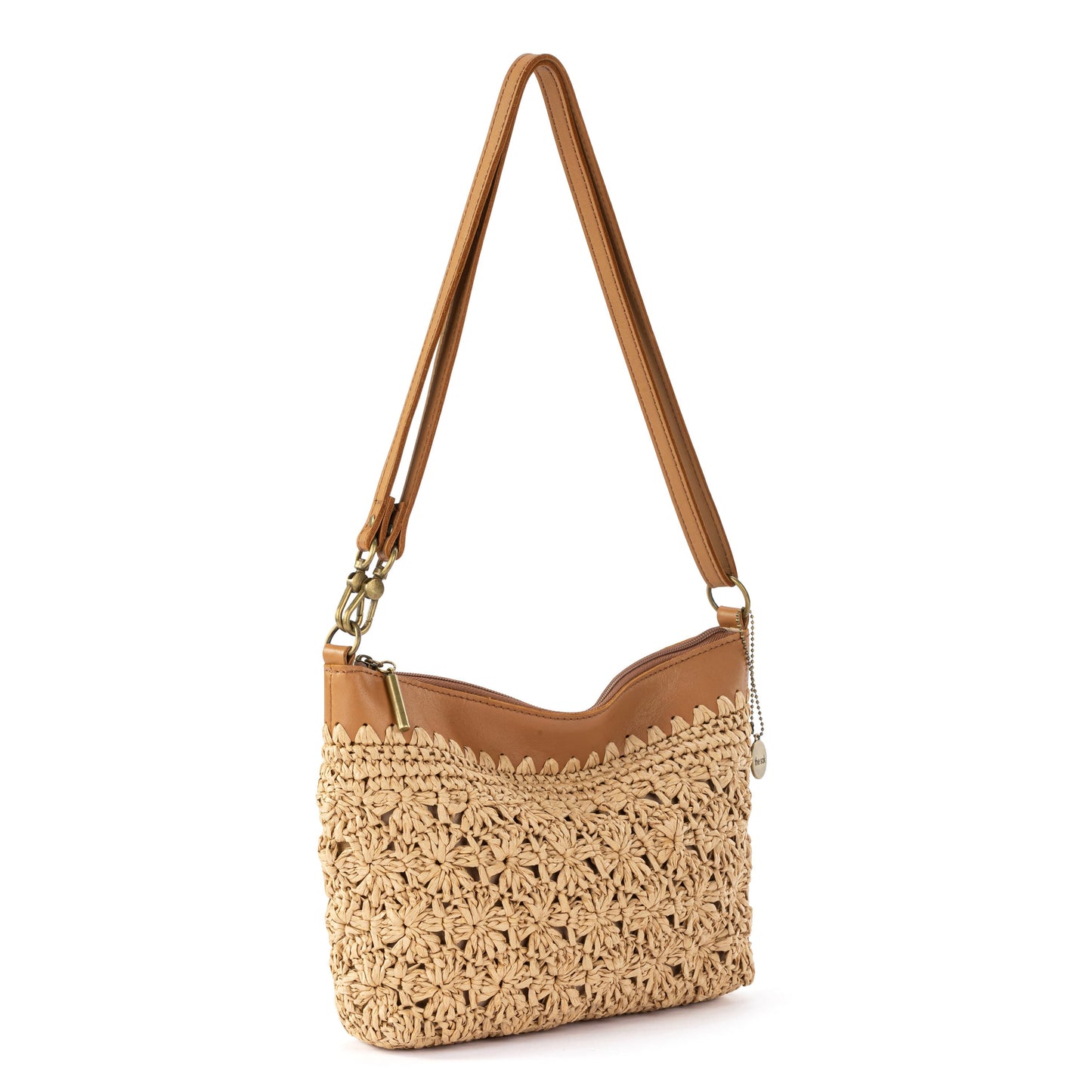 The Sak Lumi Crossbody Crochet - |Natural Primrose Straw|