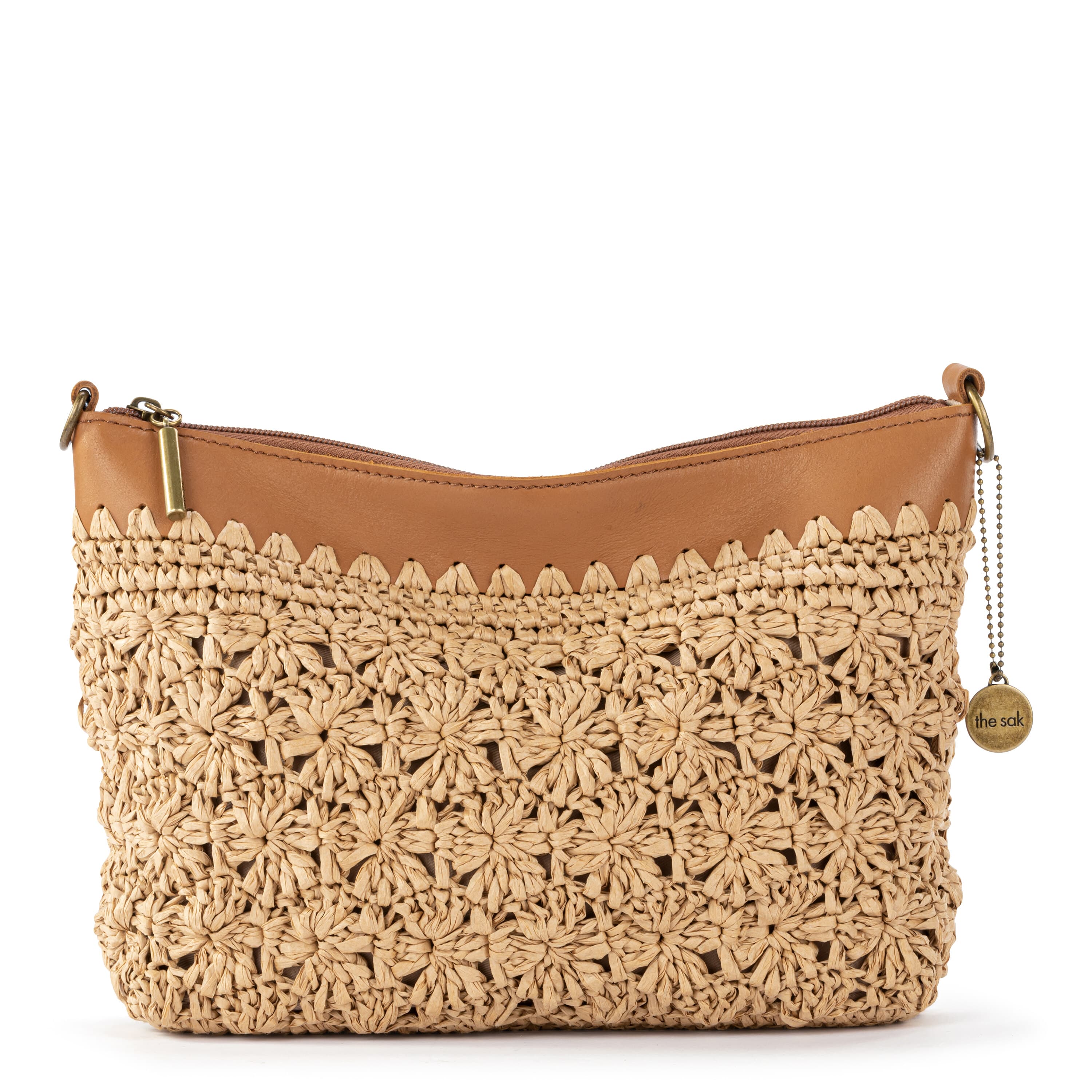 The Sak Lumi Crossbody - Straw - Natural Primrose
