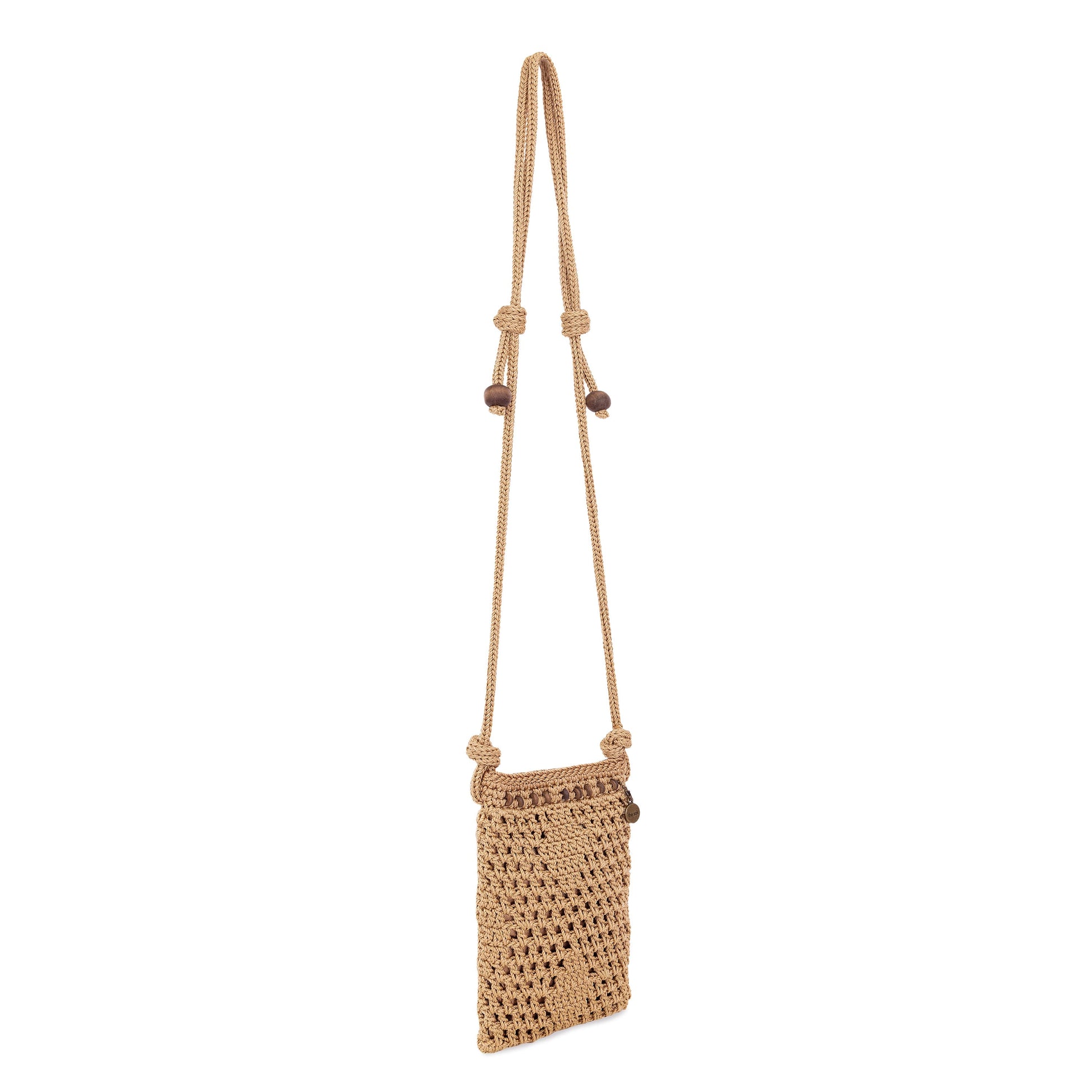 The Sak Josie Mini Crossbody Crochet - Bamboo Sayulita