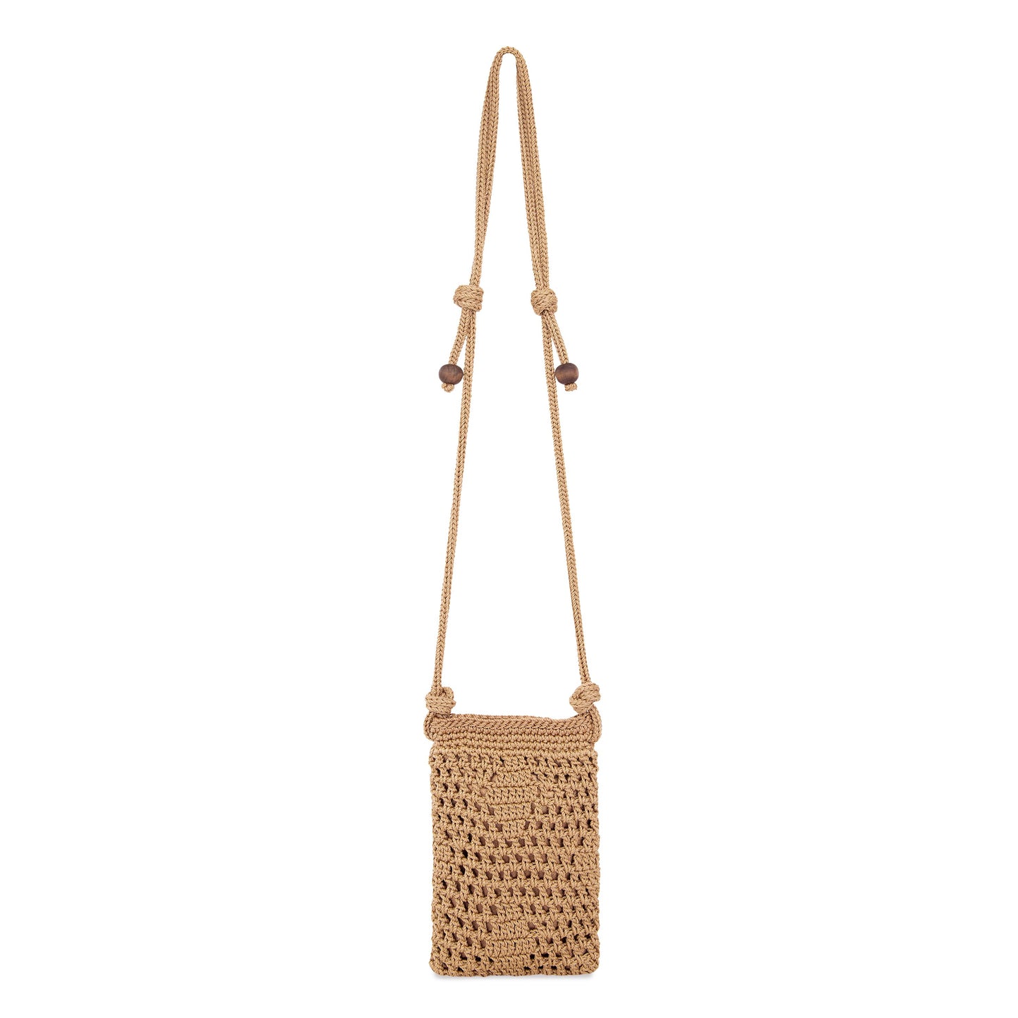 The Sak Josie Mini Crossbody Crochet - Bamboo Sayulita