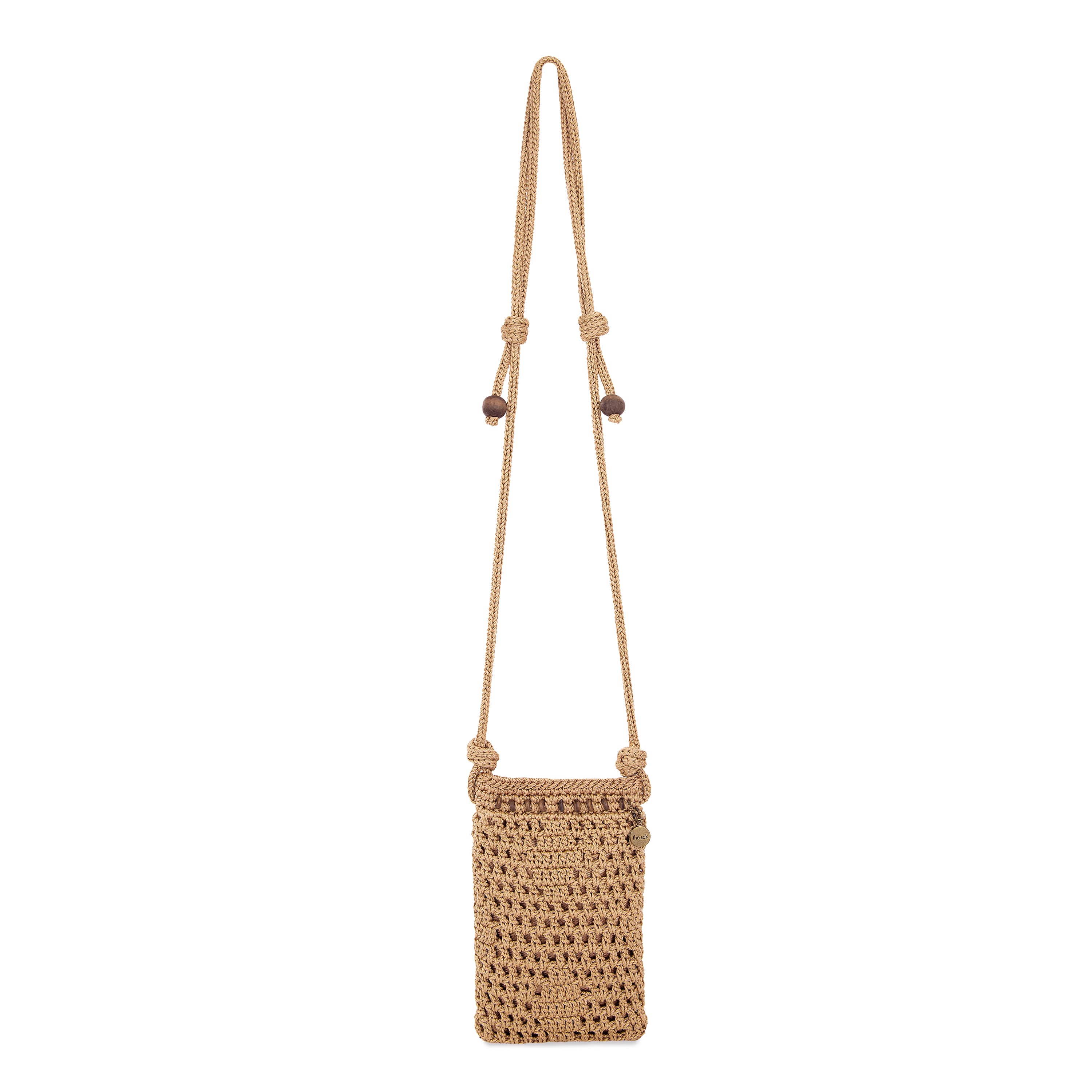 The Sak Josie Mini Crossbody - Hand Crochet - Bamboo Sayulita
