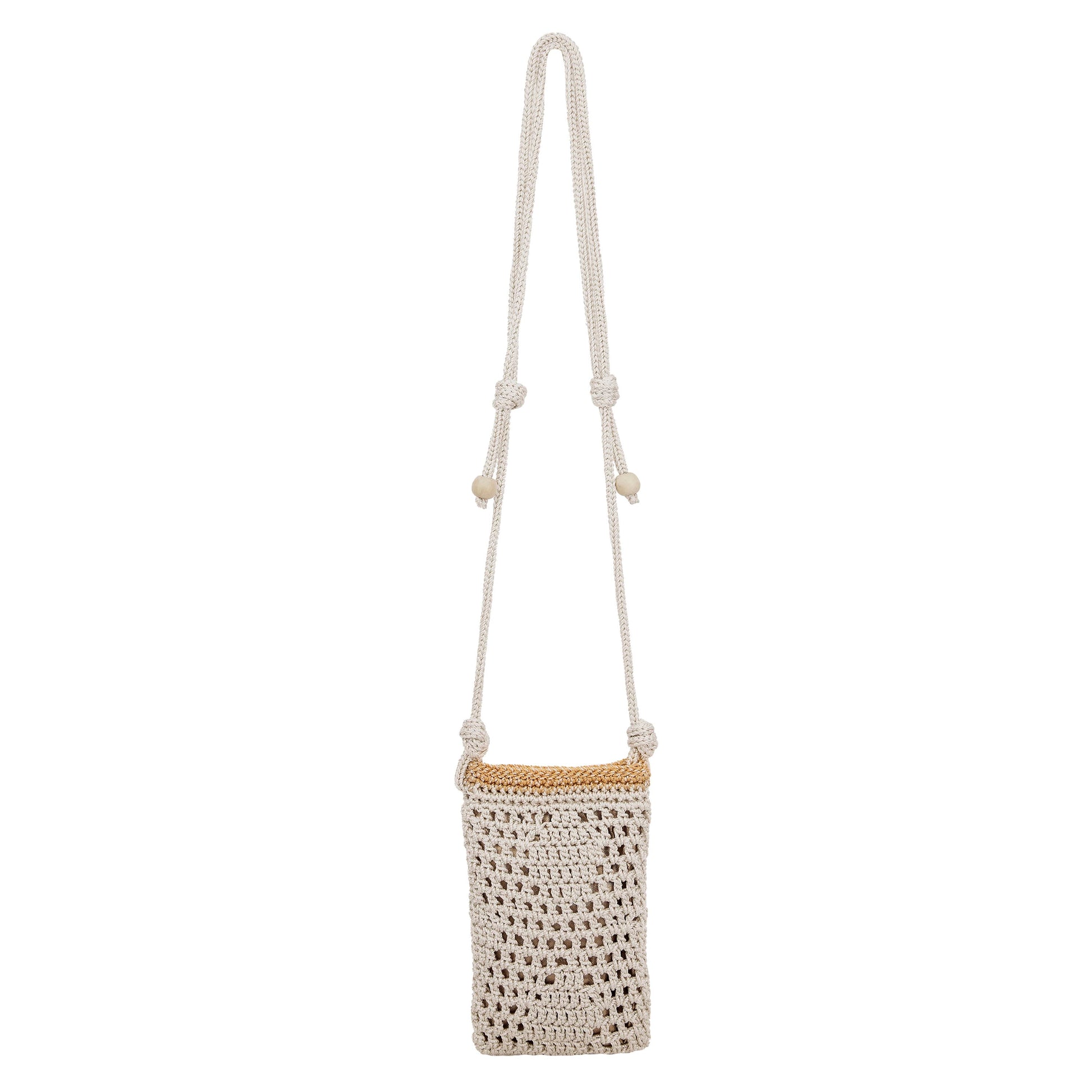 The Sak Josie Mini Crossbody Crochet - |Natural Sayulita|