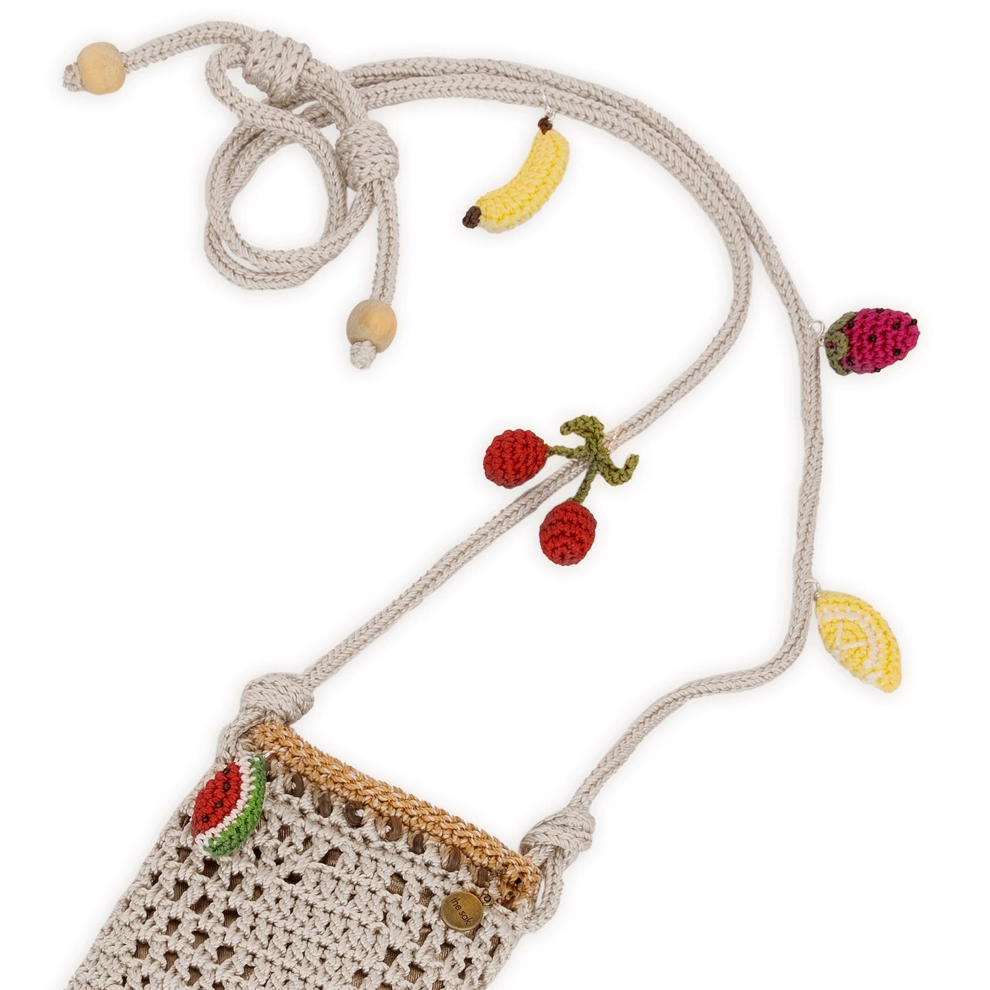The Sak Josie Mini Crossbody Crochet - |Natural Sayulita|