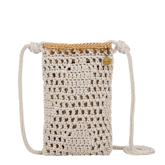 The Sak Josie Mini Crossbody Crochet - |Natural Sayulita|