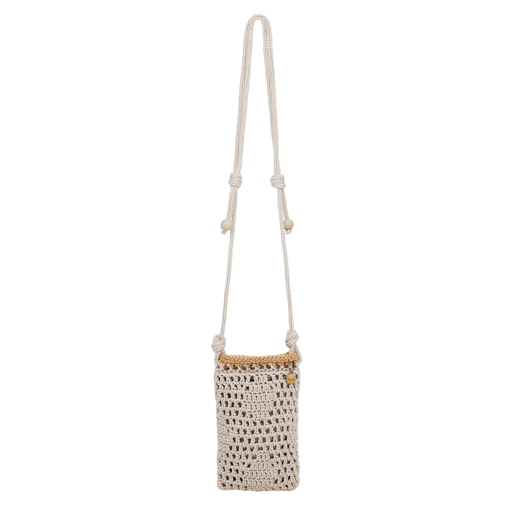 The Sak Josie Mini Crossbody Crochet - |Natural Sayulita|
