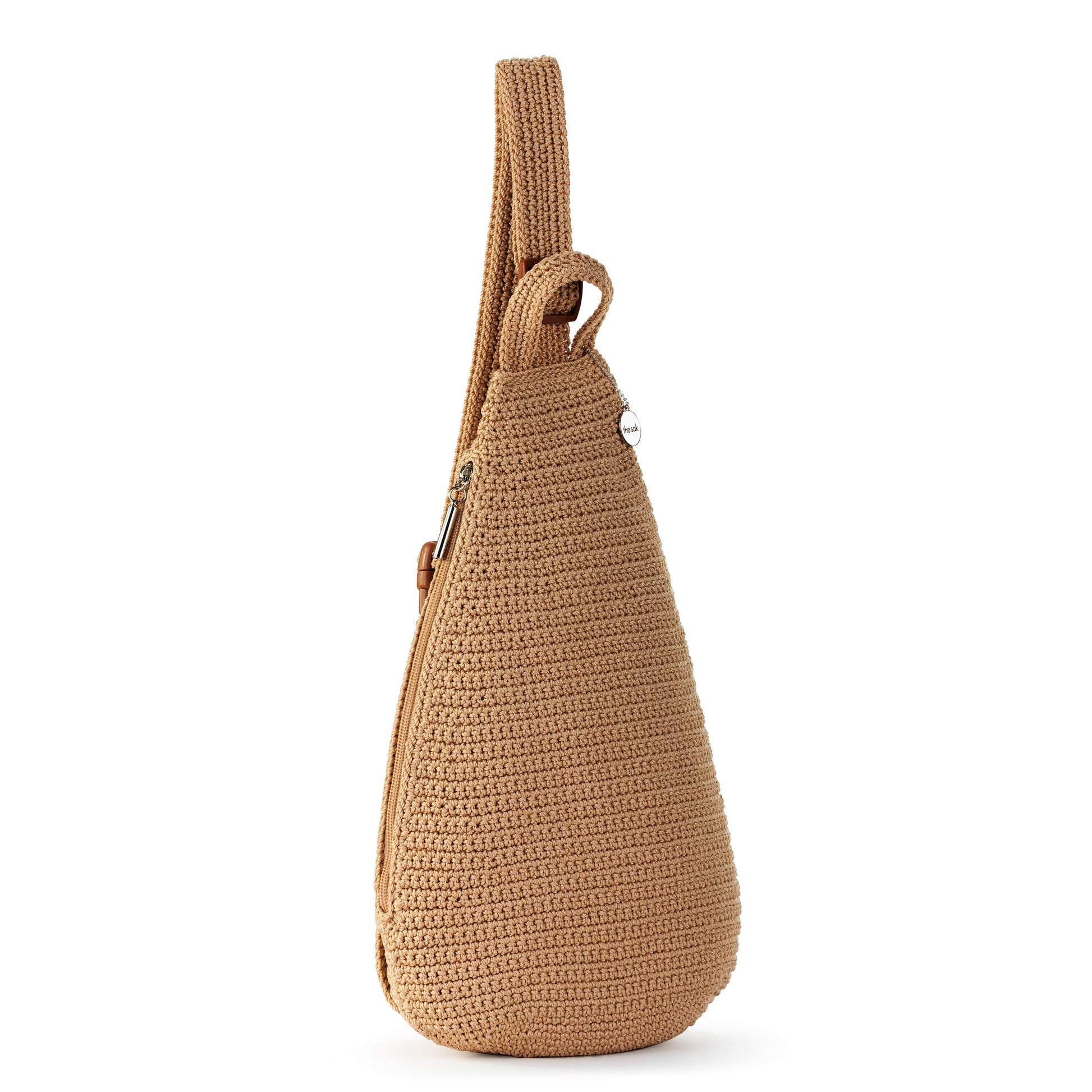The Sak Geo Sling Backpack Crochet - |Bamboo|