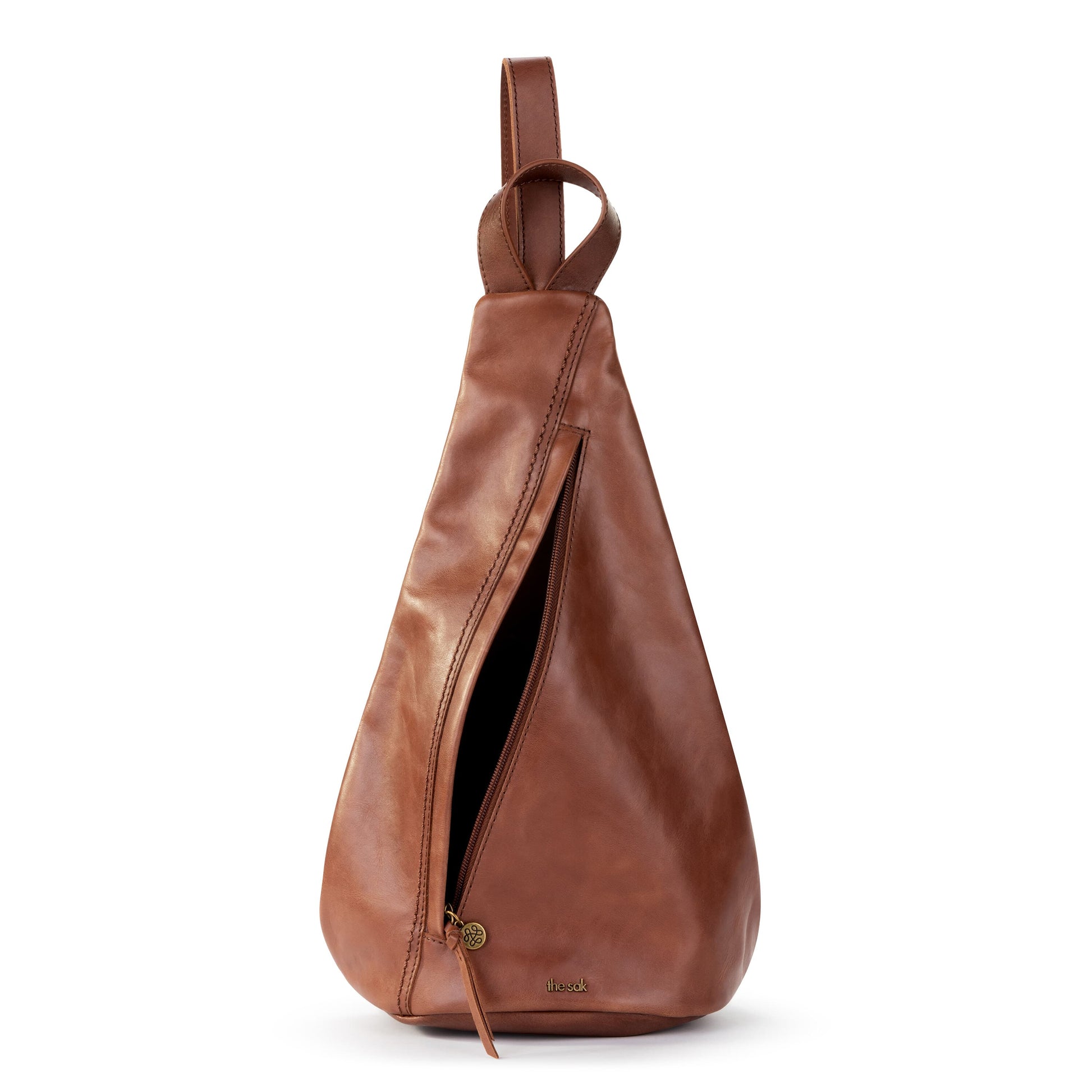 The Sak Geo Sling Backpack Leather - |Teak|