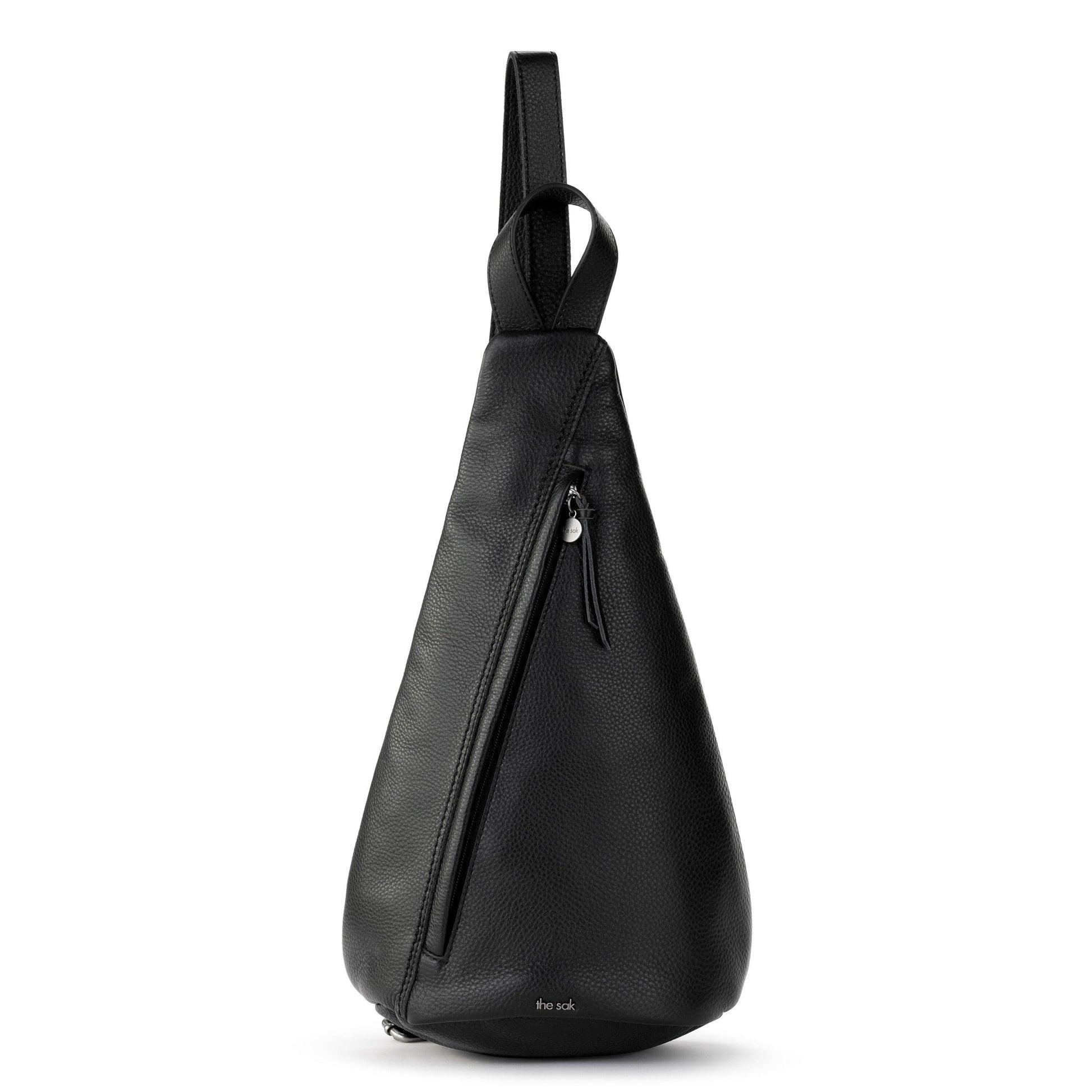 The Sak Geo Sling Backpack Leather - |Black|