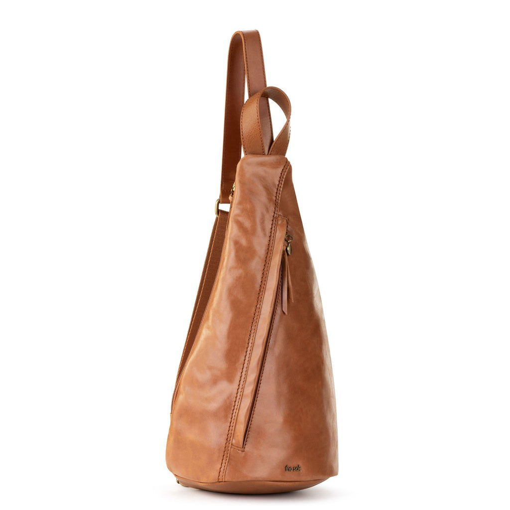 The Sak Geo Sling Backpack - Leather - Tobacco