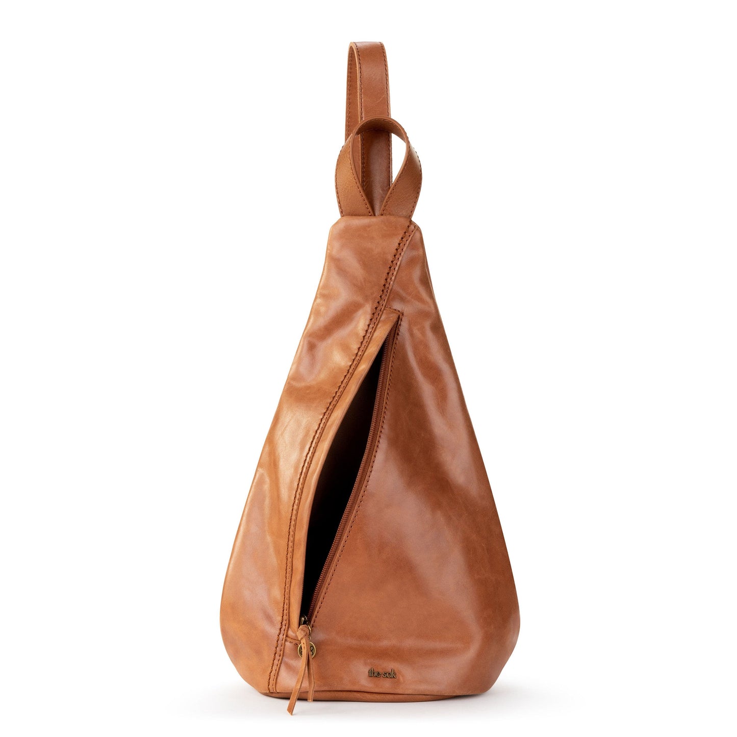 The Sak Geo Sling Backpack Leather - |Tobacco|