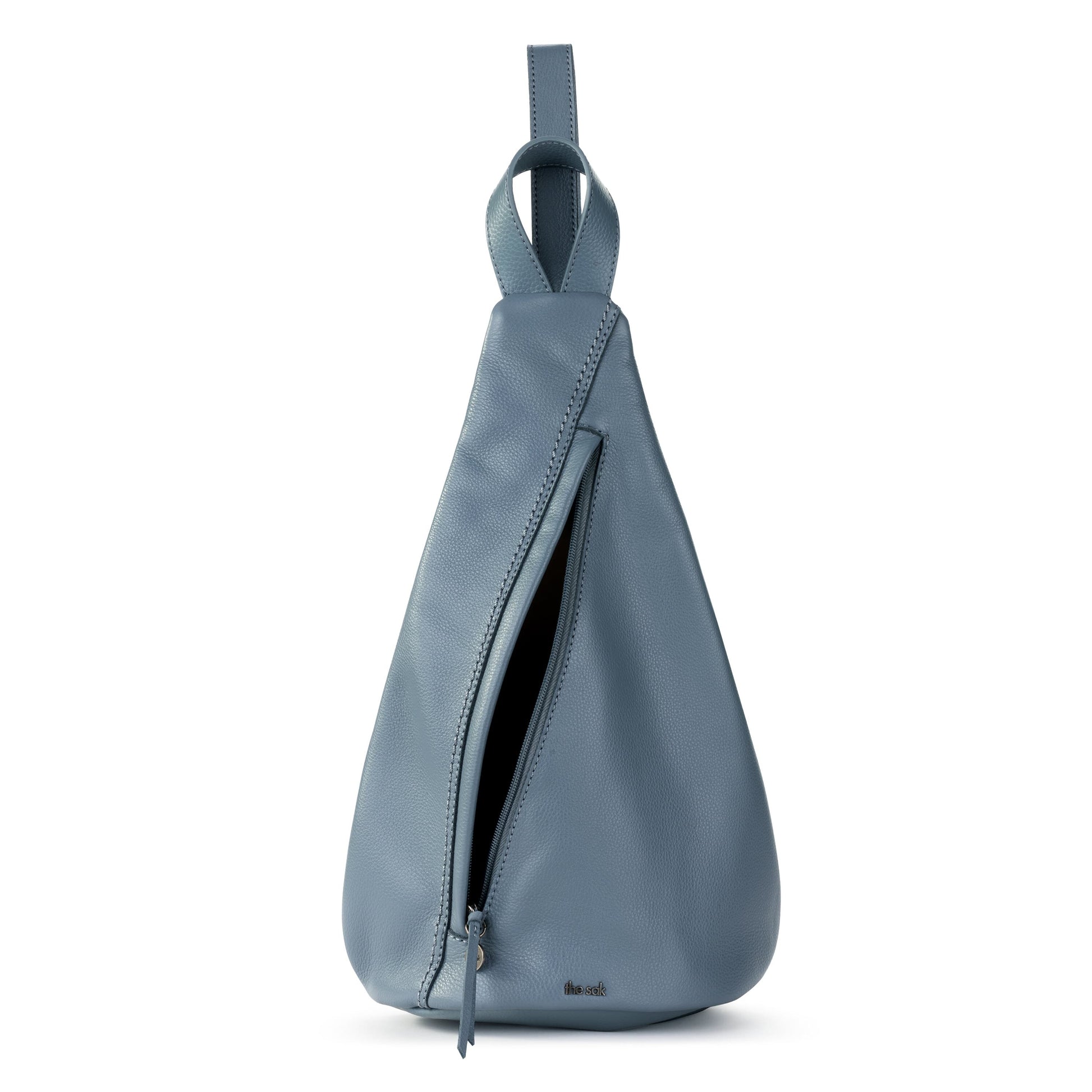 The Sak Geo Sling Backpack Leather - |Maritime|