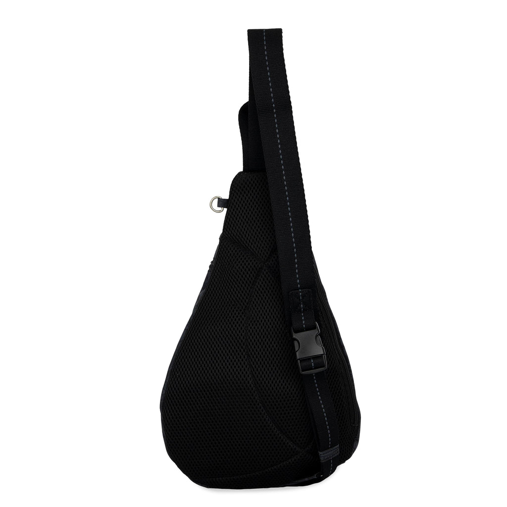 Sakroots On The Go Sling Backpack - EcoTwill - Black Spirit Desert