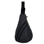 On The Go Sling Backpack - EcoTwill - Black Spirit Desert