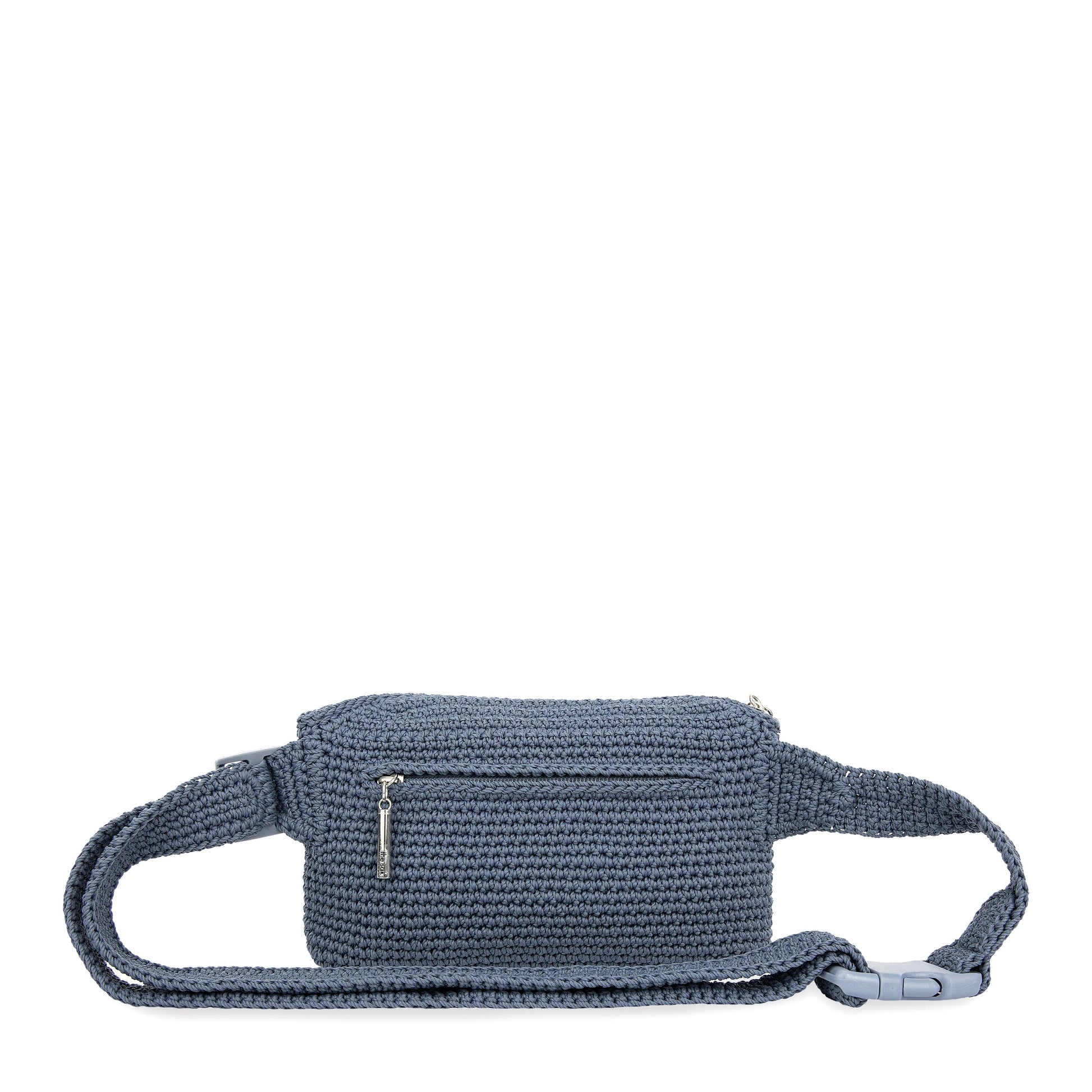 The Sak Caraway Small Belt Bag Crochet - |Maritime|