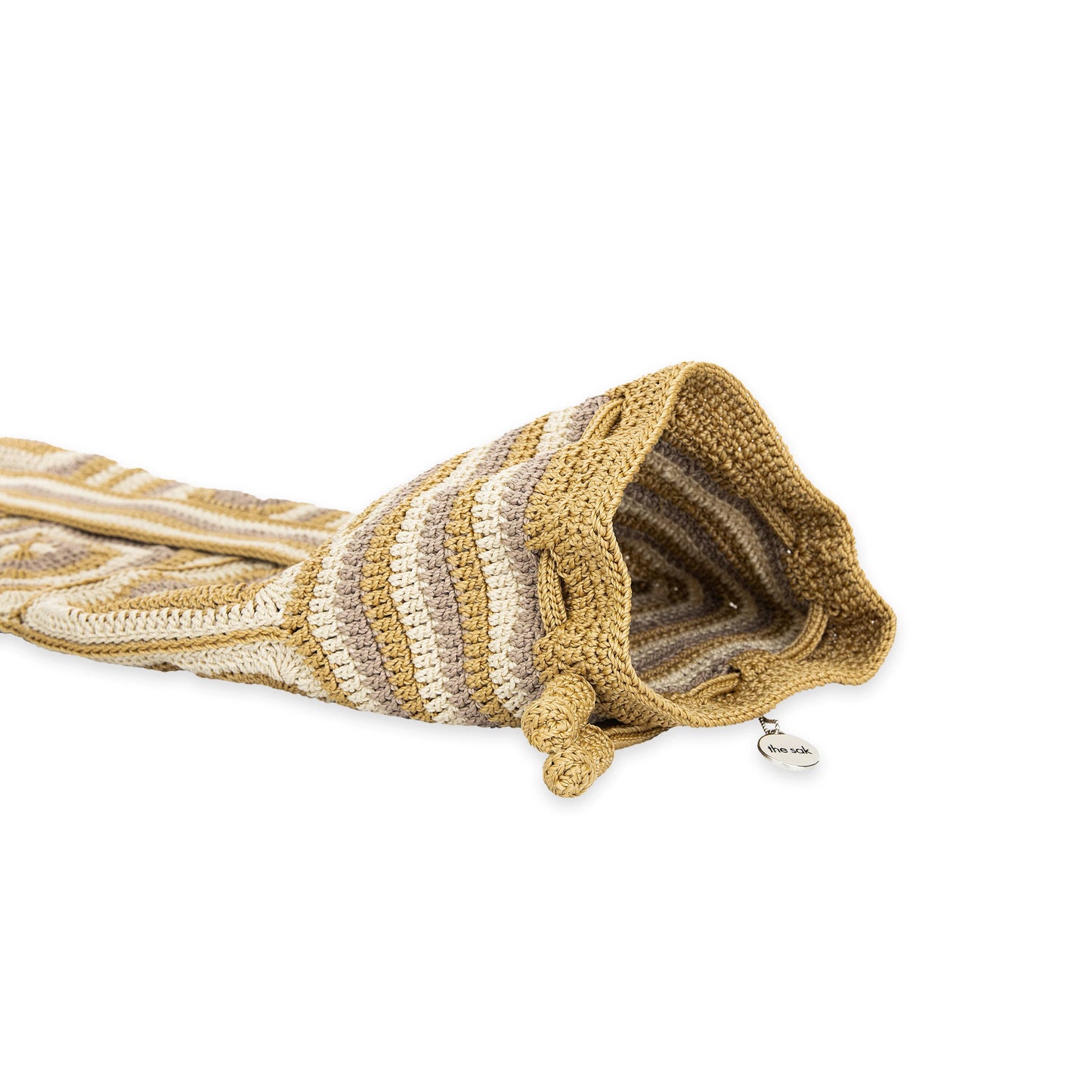 The Sak Yoga Mat Bag Crochet - |Shale Patch|