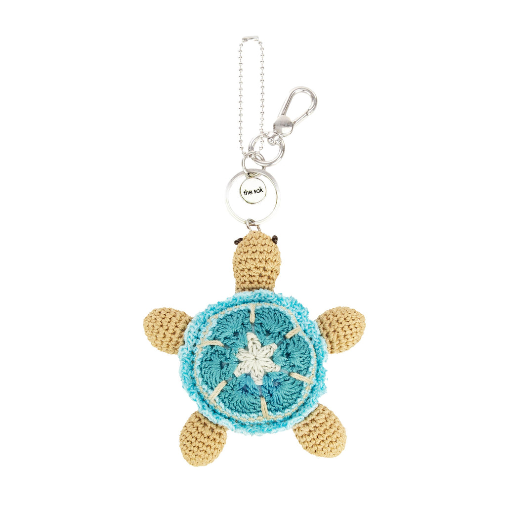 The Sak Yarnicharmz Dangle - Hand Crochet - Sea Turtle