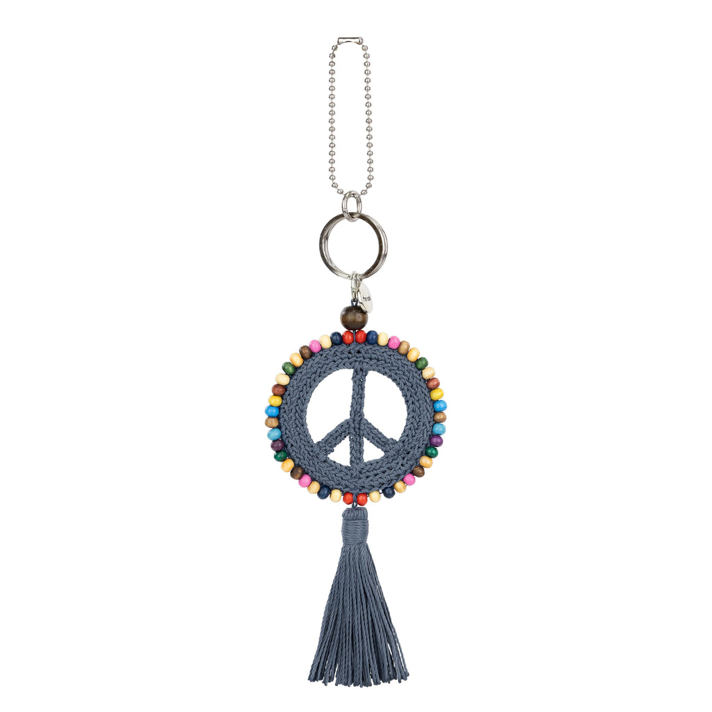 The Sak Yarnicharmz Dangle - Hand Crochet - Maritime Peace