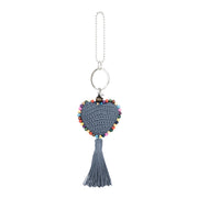 Yarnicharmz Dangle - Hand Crochet - Maritime Heart