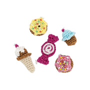 Yarnicharmz 5 Pack - Hand Crochet - Sweets