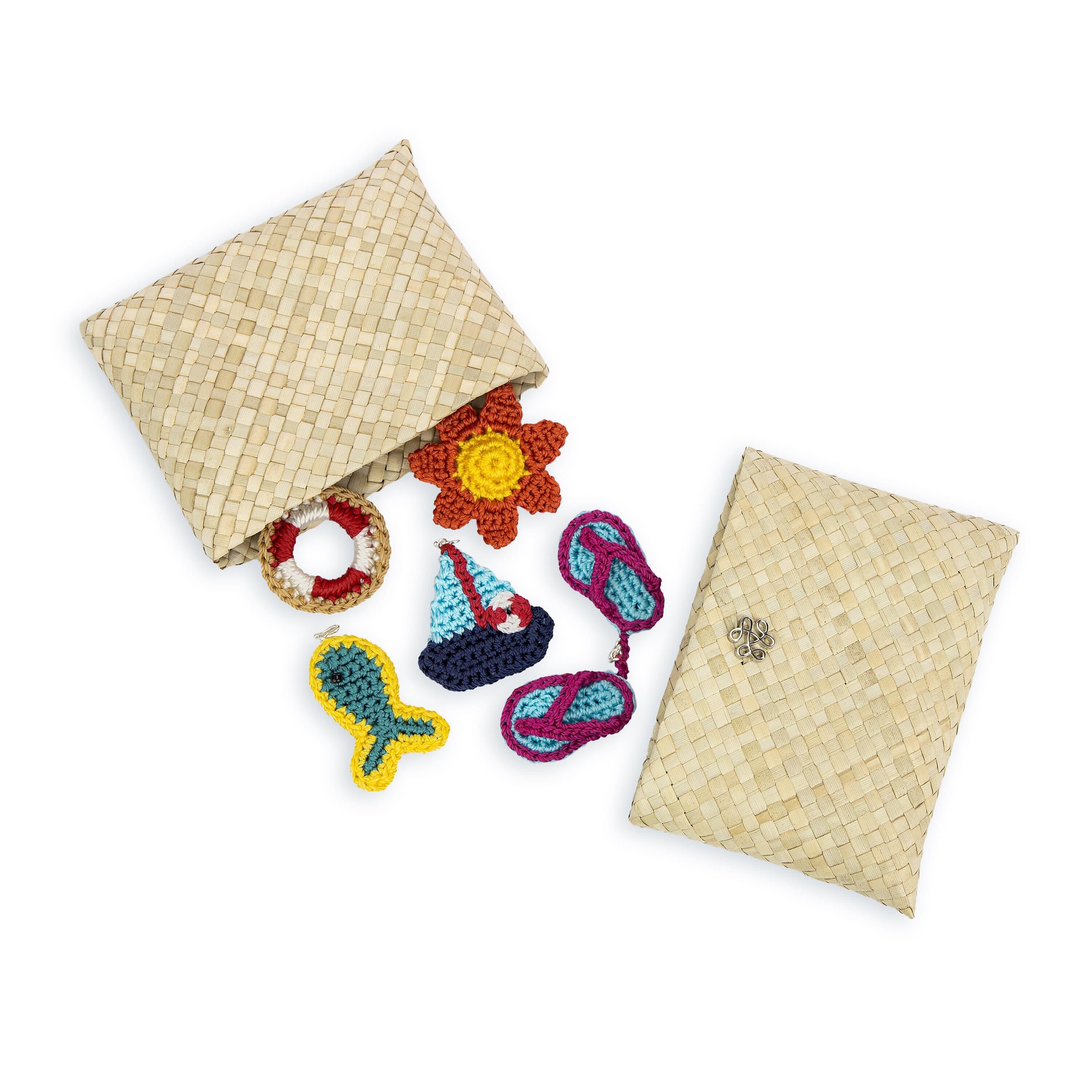 The Sak Yarnicharmz 5 Pack - Hand Crochet - Beach