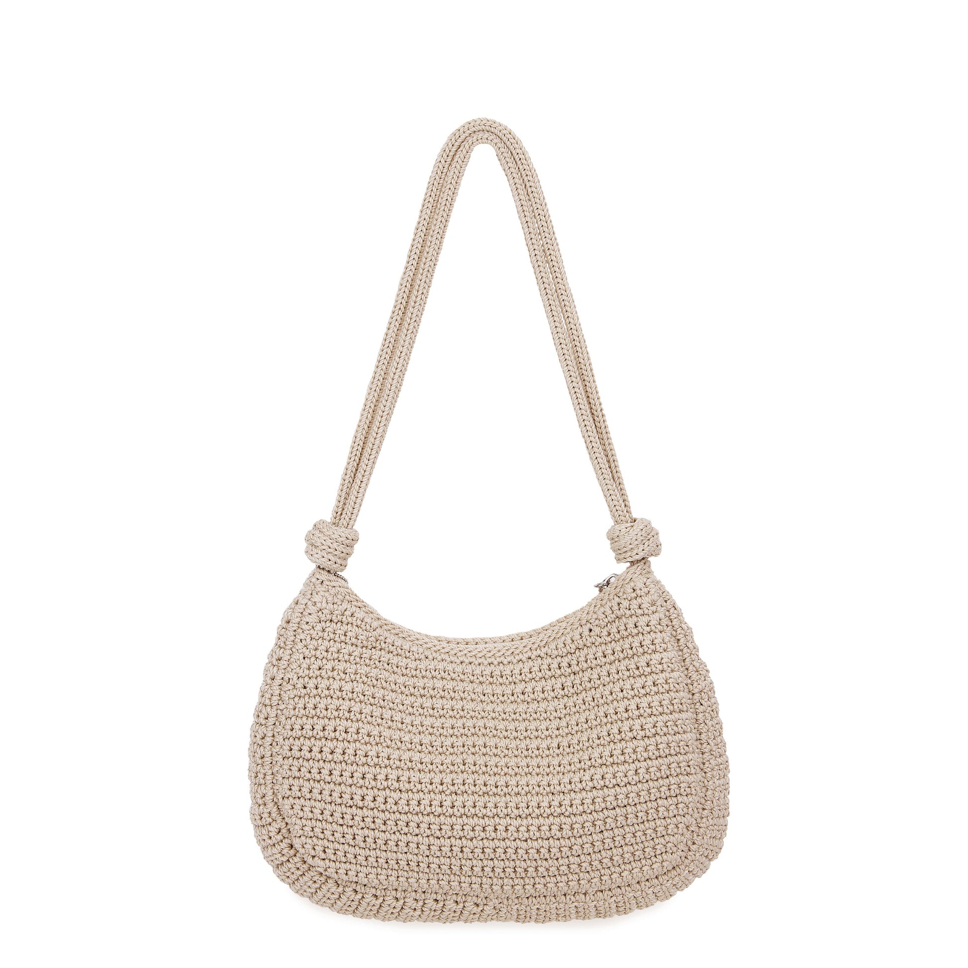 The Sak Josie Shoulder Bag Crochet - Ecru