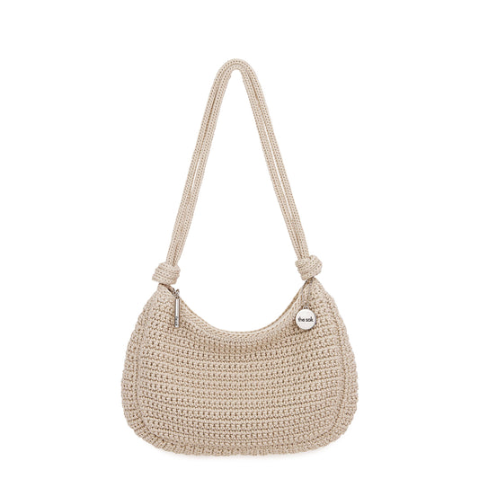 The Sak Josie Shoulder Bag Crochet - Ecru