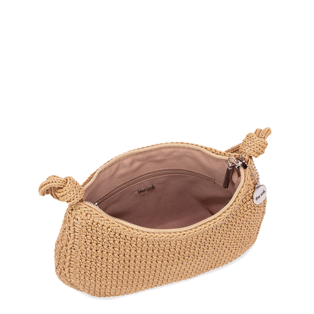 The Sak Josie Shoulder Bag - Hand Crochet - Bamboo