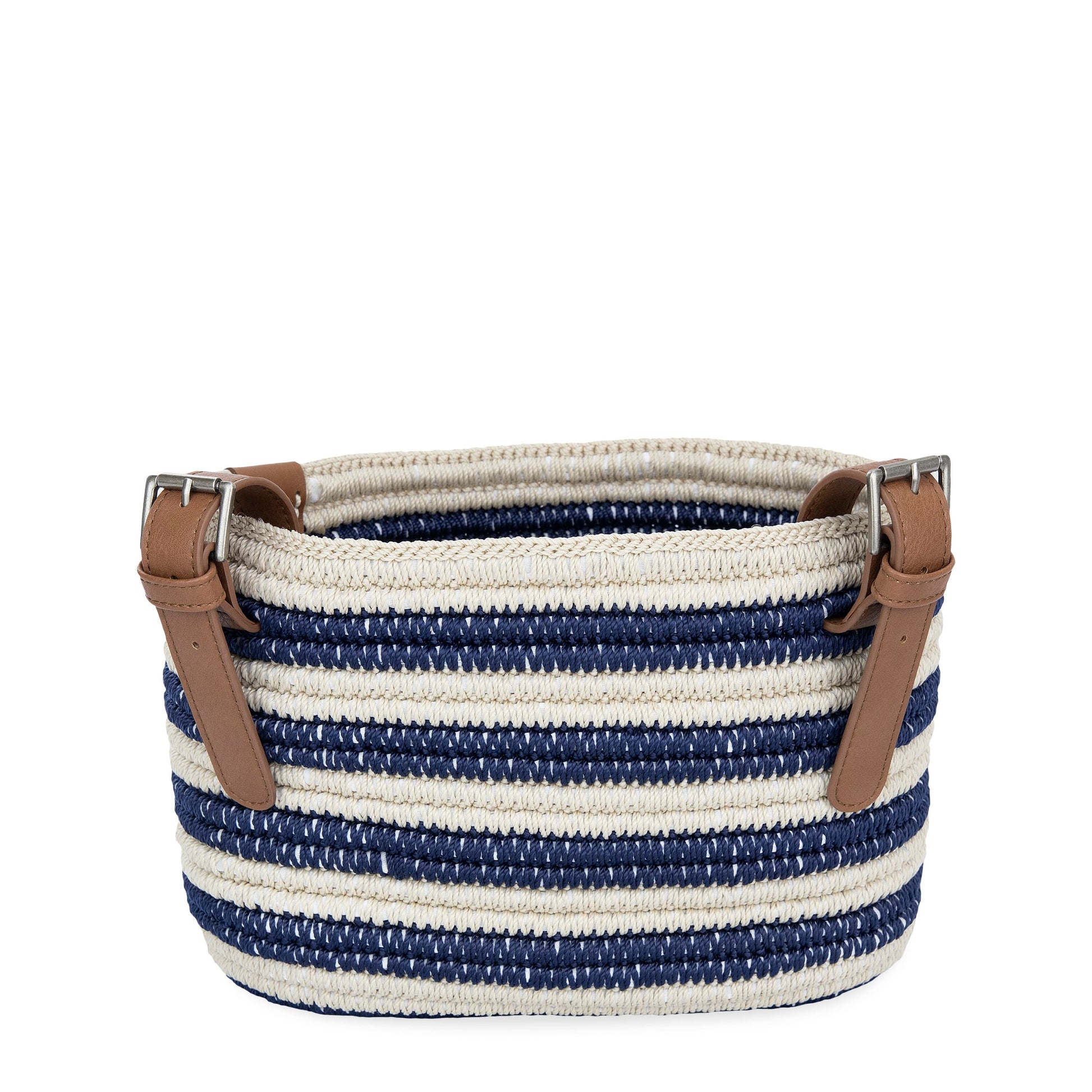 The Sak Bike Basket Crochet - |Denim Stripe|