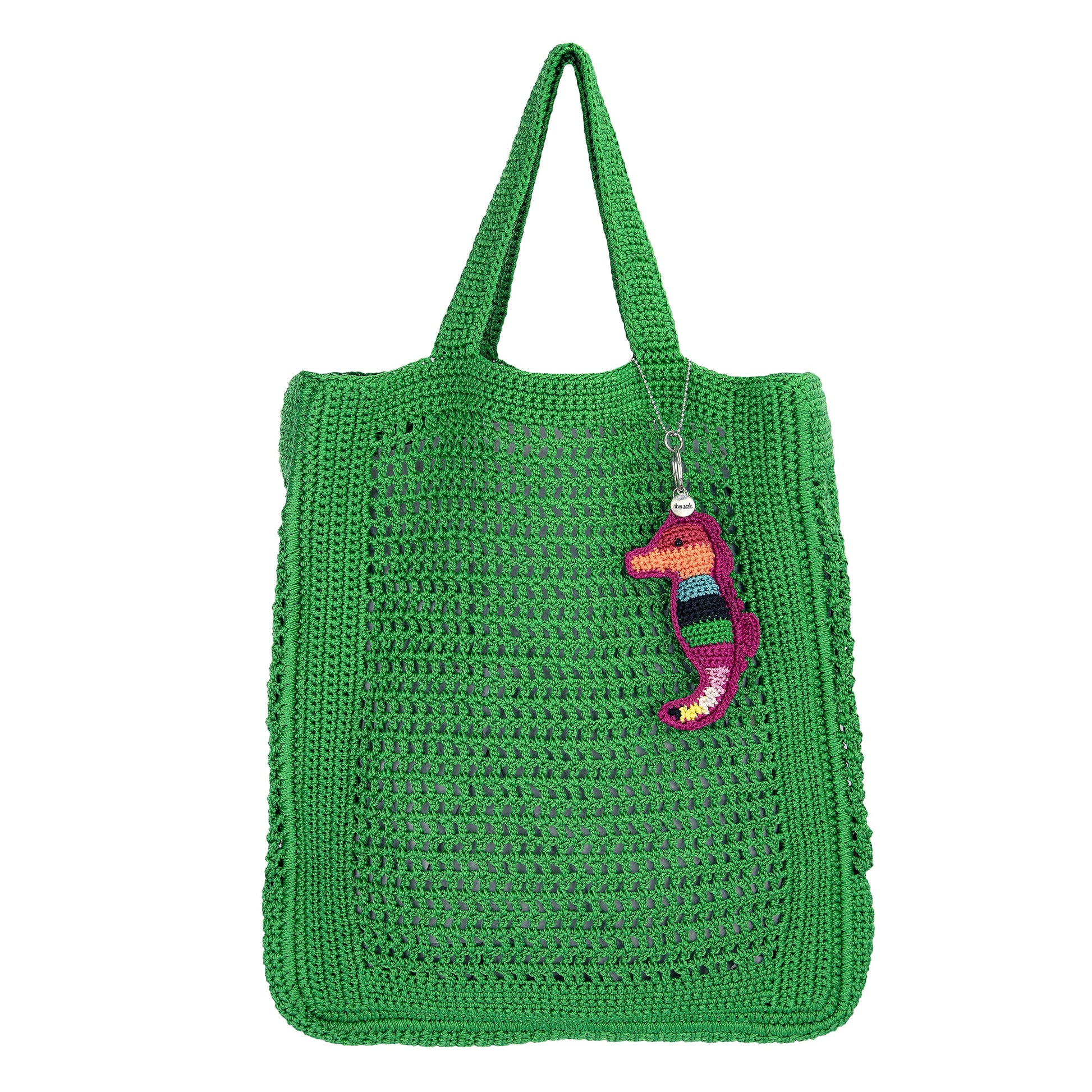 The Sak Lanie Market Tote Crochet - |Kelly Green|