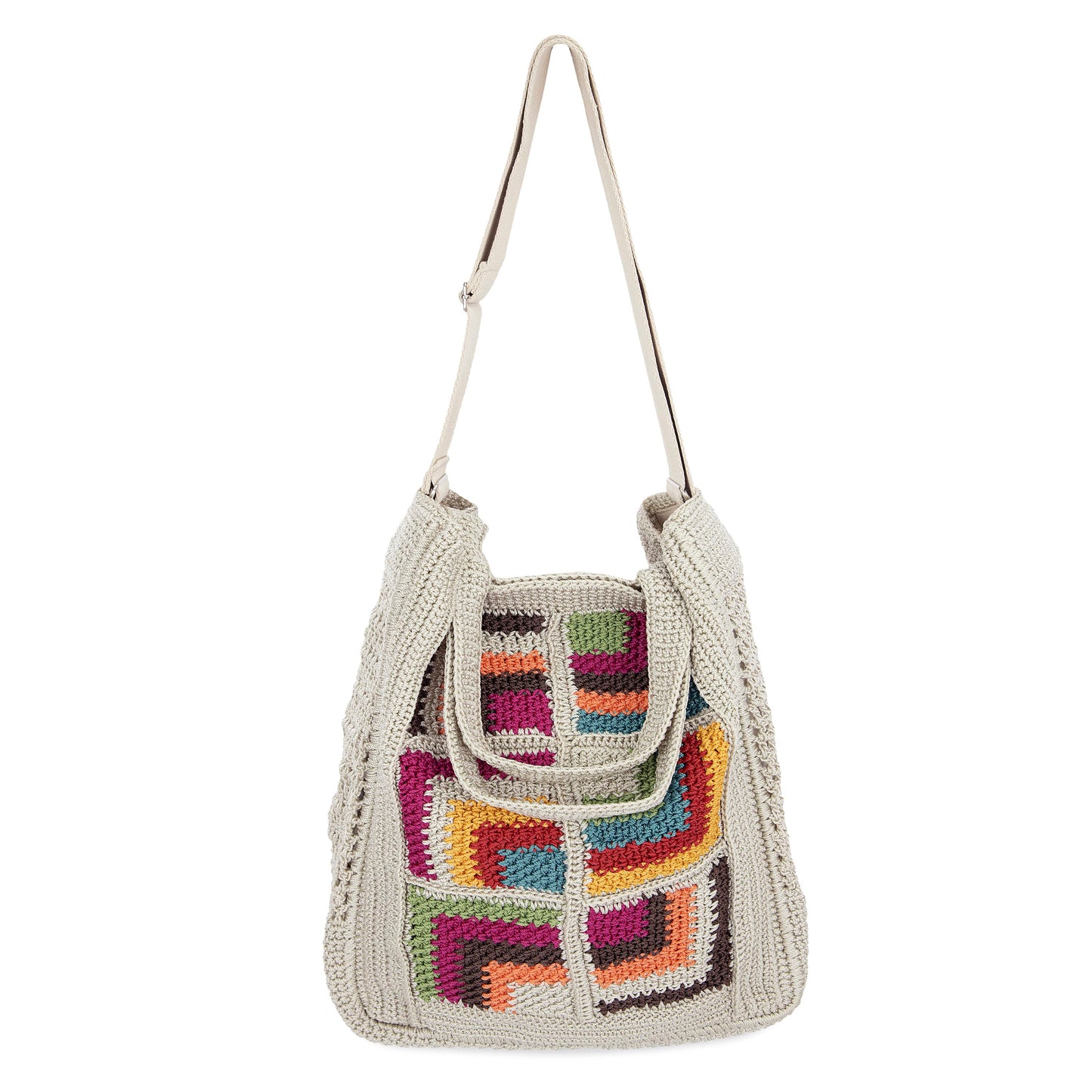 The Sak Lanie Market Tote Crochet - |Multi Geo|