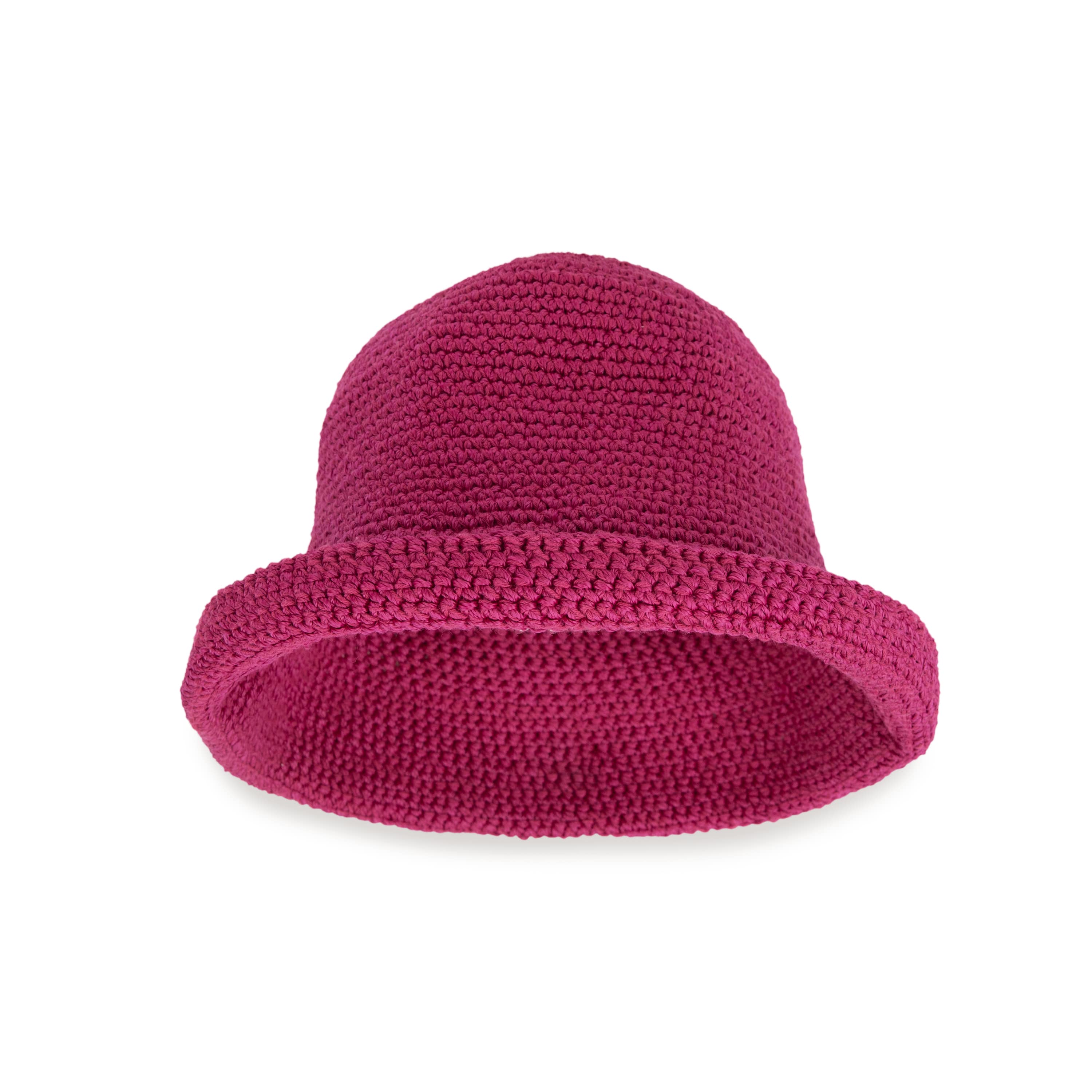 The Sak Lanie Bucket Hat - Hand Crochet - Pinkberry