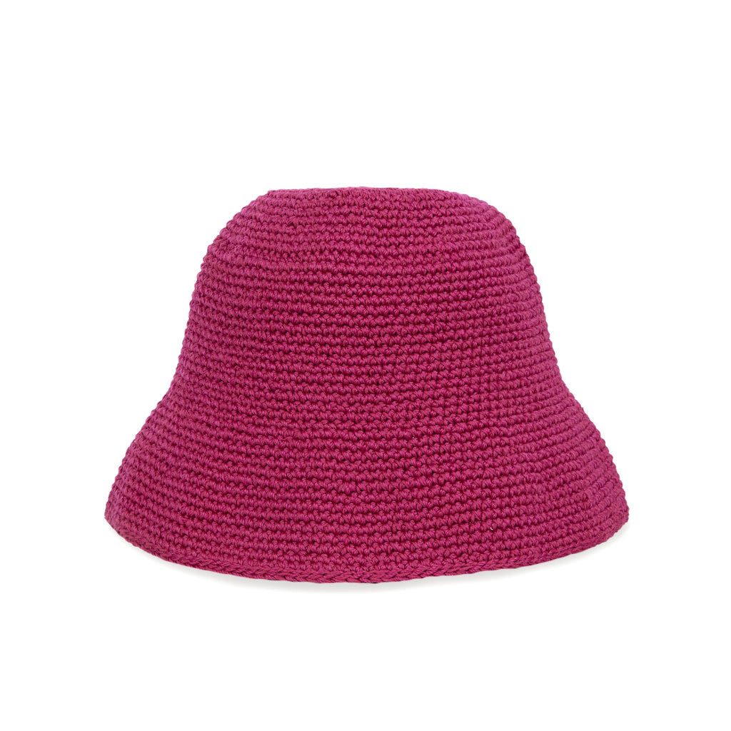 The Sak Lanie Bucket Hat - Hand Crochet - Pinkberry