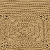 Dylan Small Backpack - Hand Crochet - Bamboo Patch