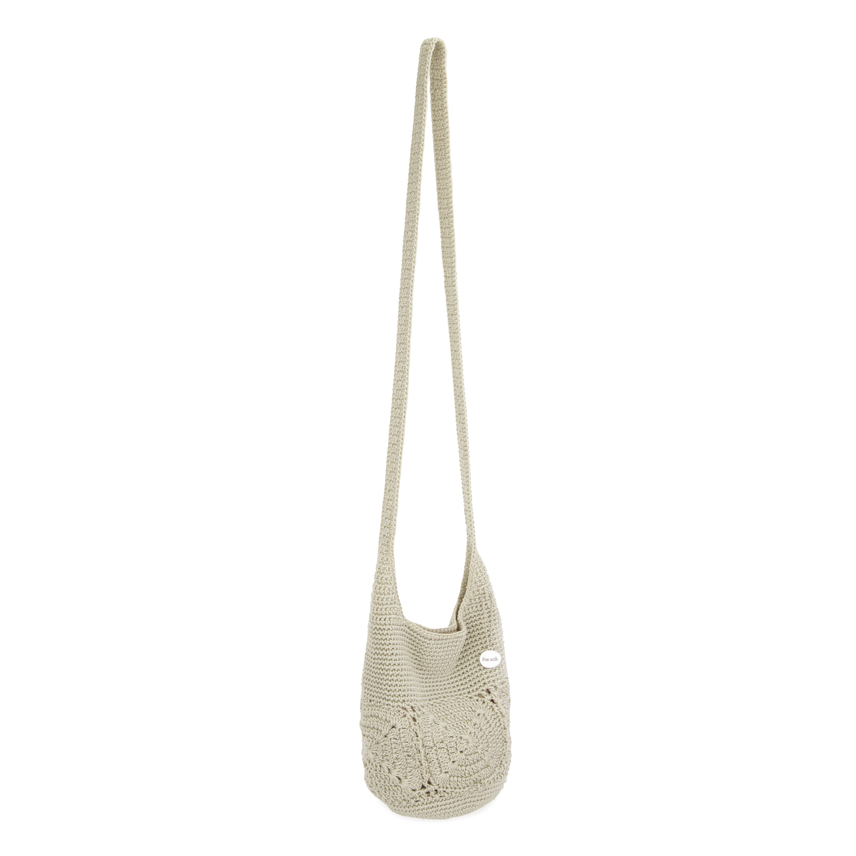 The Sak 121 Crossbody - Hand Crochet - Natural Patch