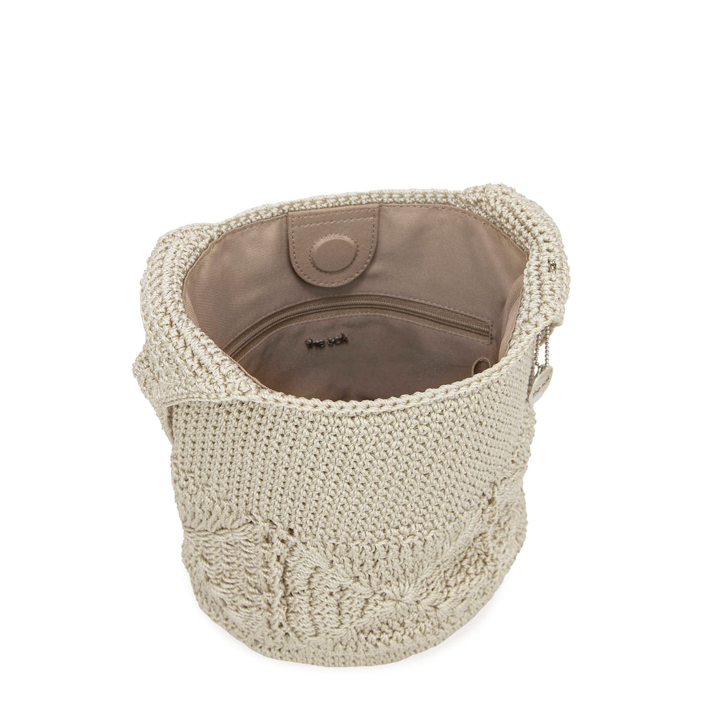 The Sak 121 Crossbody - Hand Crochet - Natural Patch