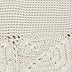 Dylan Small Backpack - Hand Crochet - Natural Patch