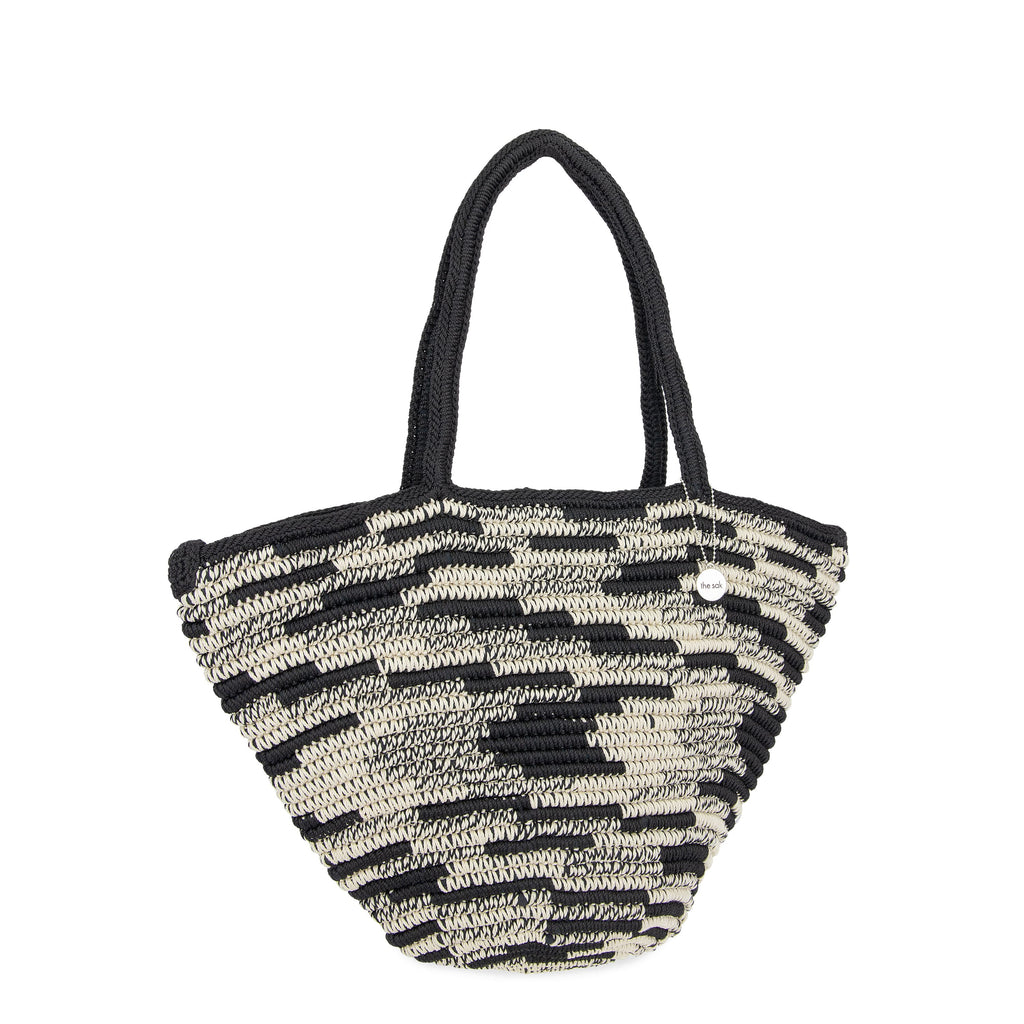 The Sak Calla Large Tote - Hand Crochet - Midnight Ombre Tile