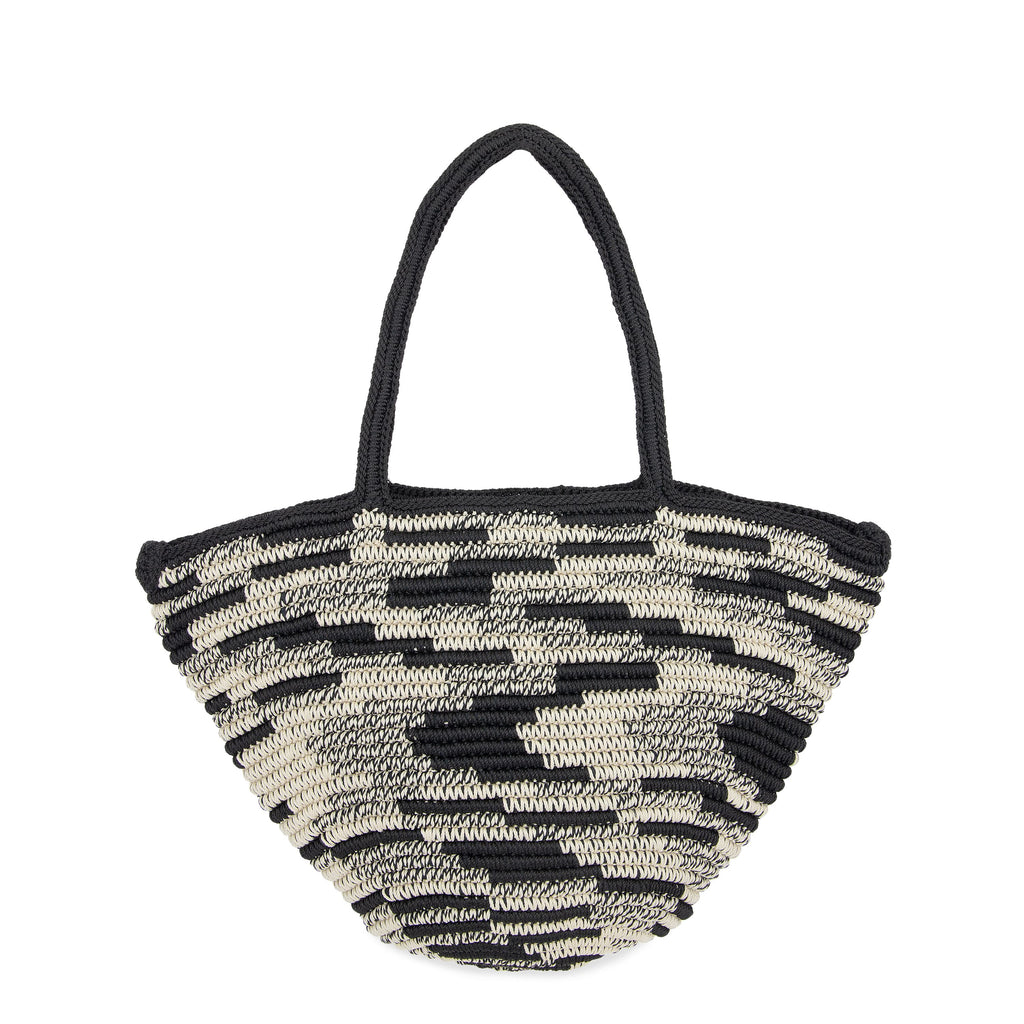 The Sak Calla Large Tote - Hand Crochet - Midnight Ombre Tile