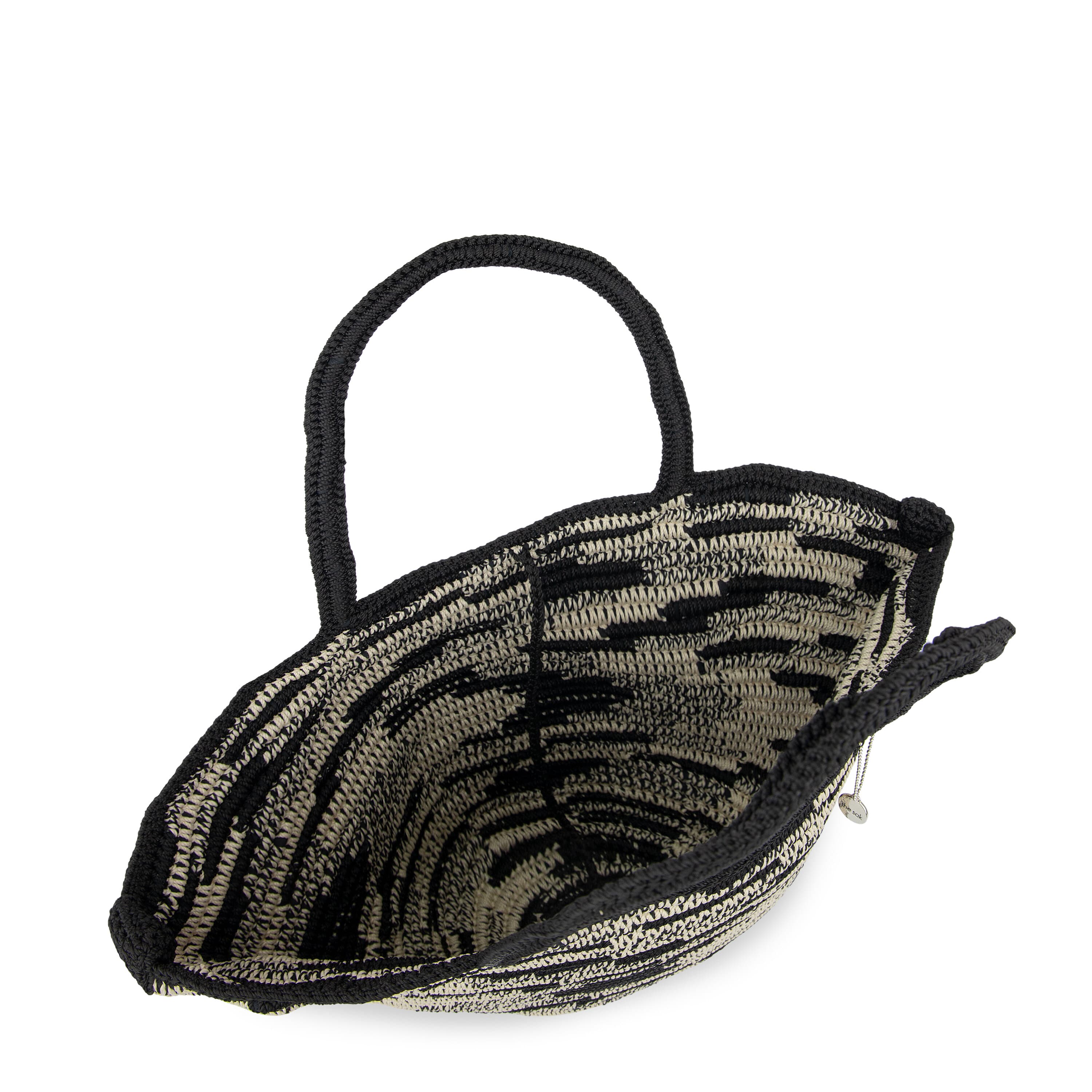 The Sak Calla Large Tote - Hand Crochet - Midnight Ombre Tile