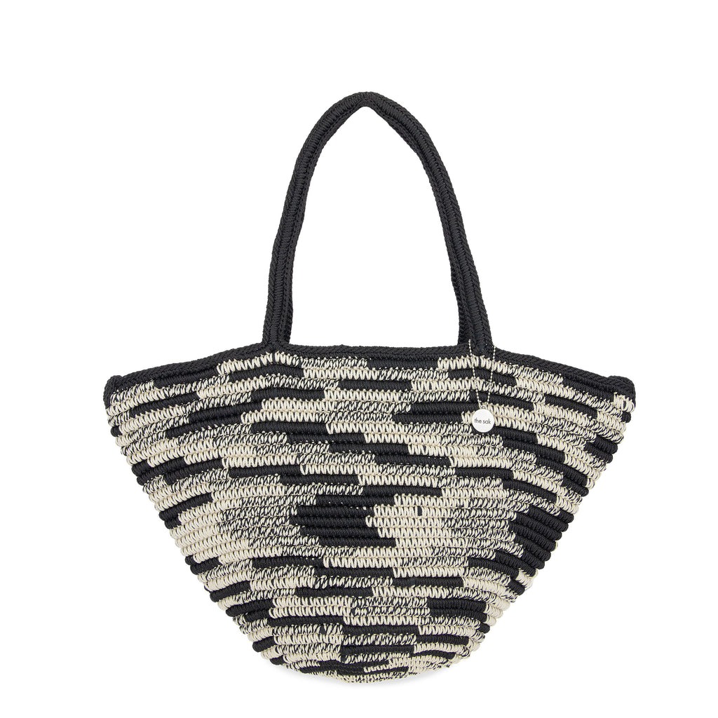 The Sak Calla Large Tote - Hand Crochet - Midnight Ombre Tile