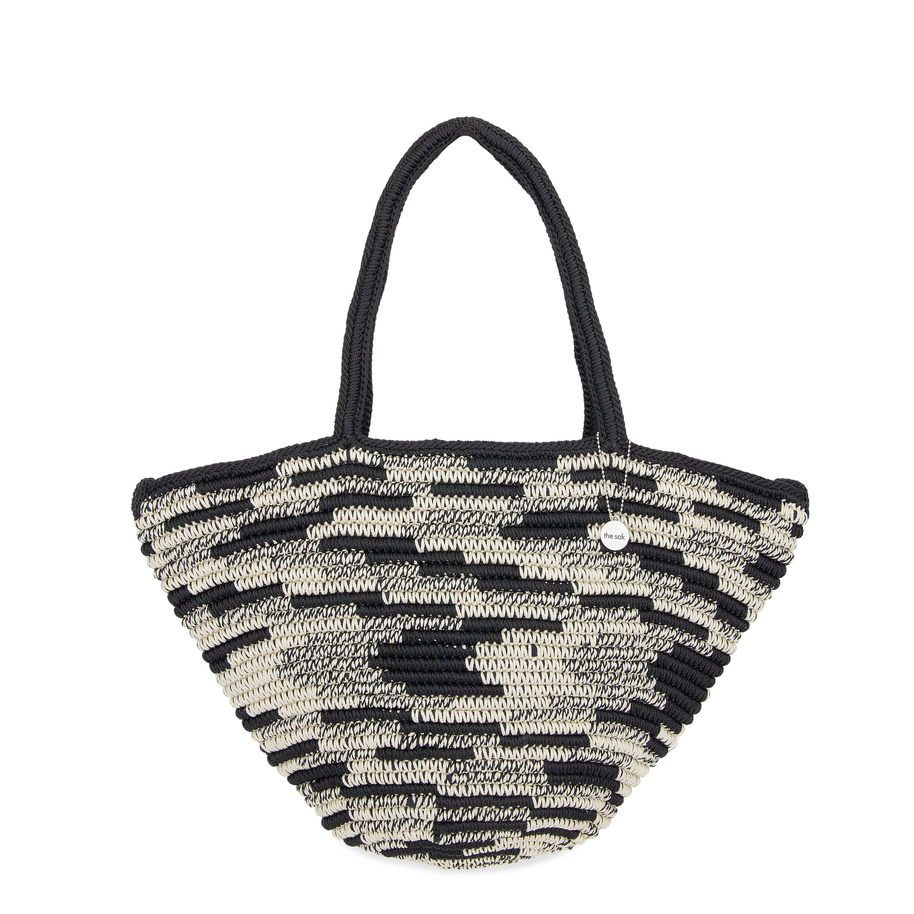 The Sak Calla Large Tote - Hand Crochet - Midnight Ombre Tile