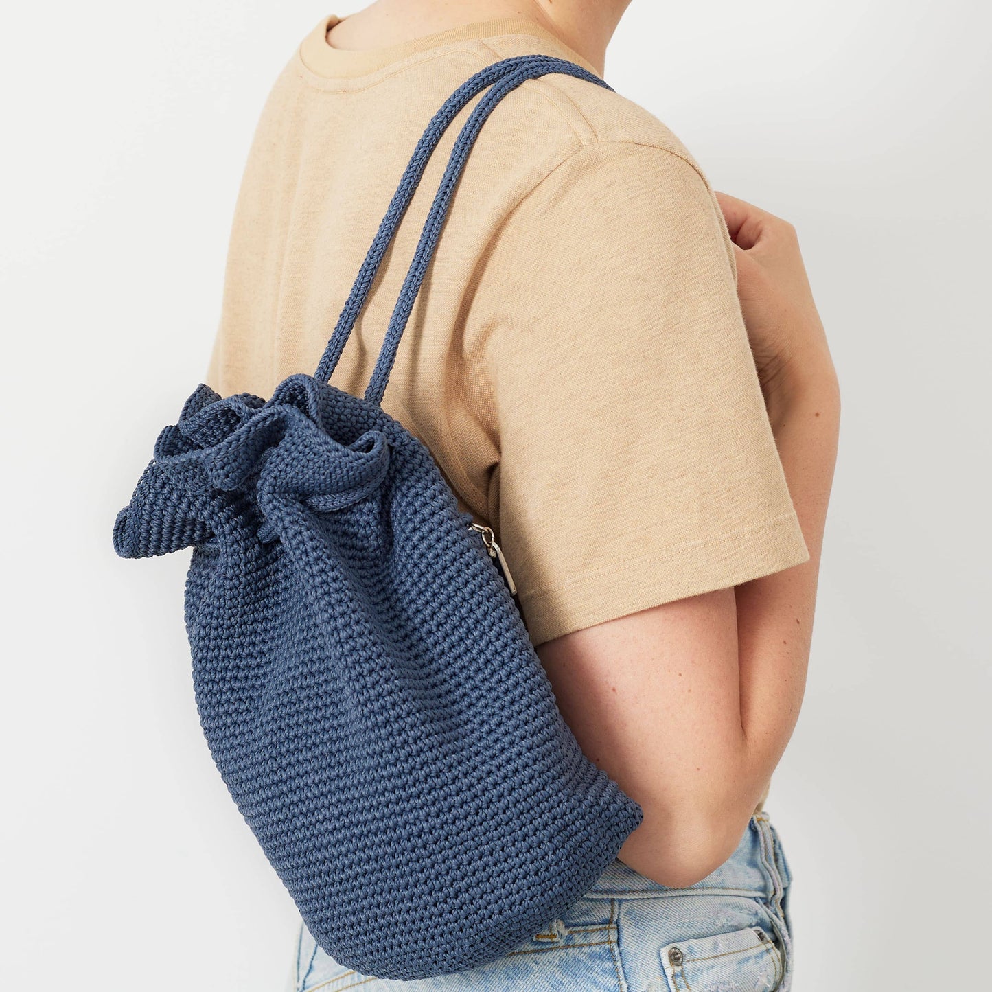 The Sak Dylan Small Backpack Crochet - |Maritime|