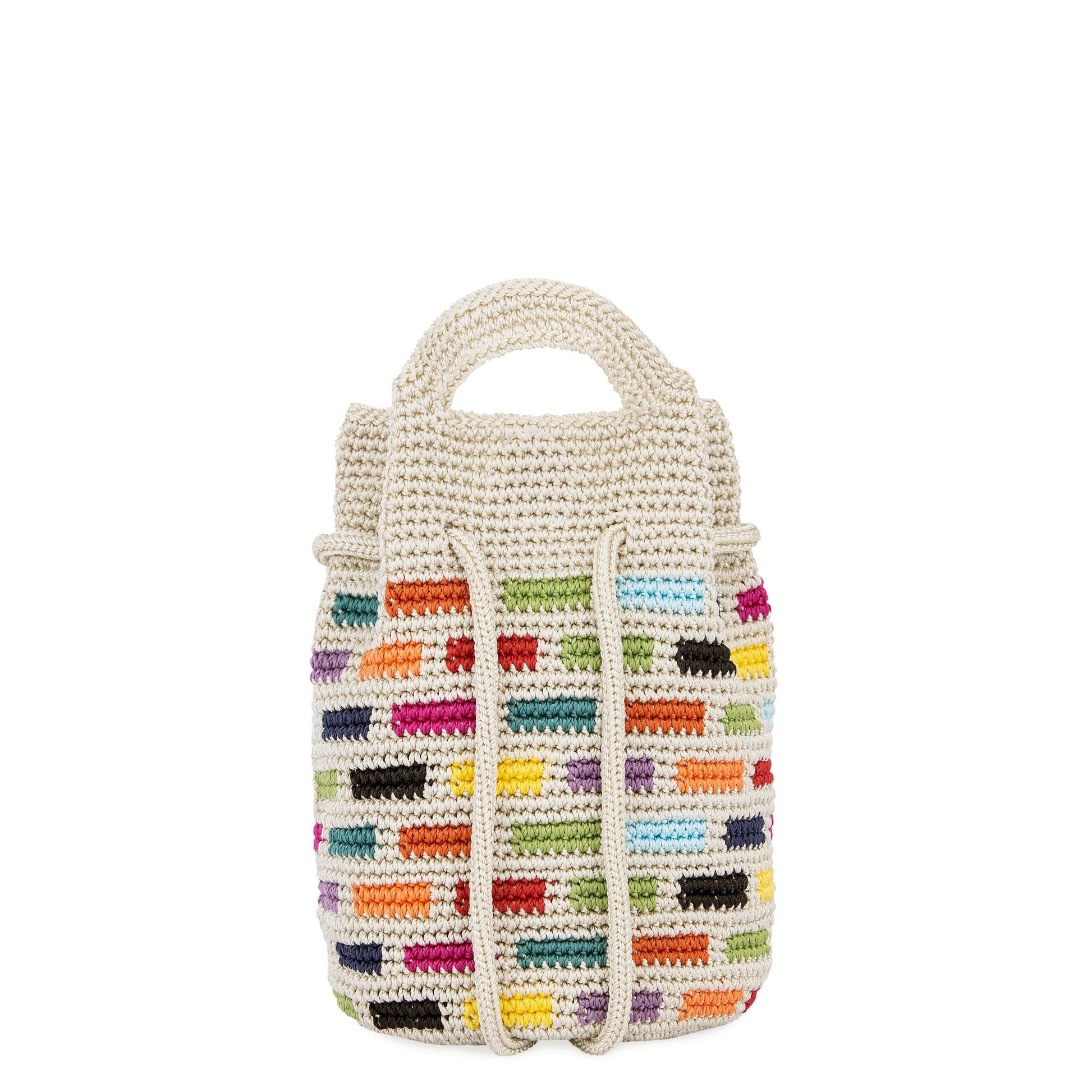 The Sak Dylan Small Backpack Crochet - |Prisma Tile|