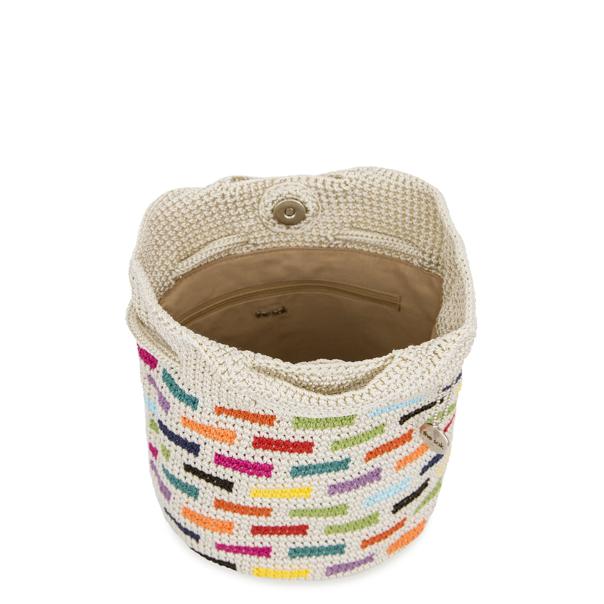 The Sak Dylan Small Backpack Crochet - |Prisma Tile|