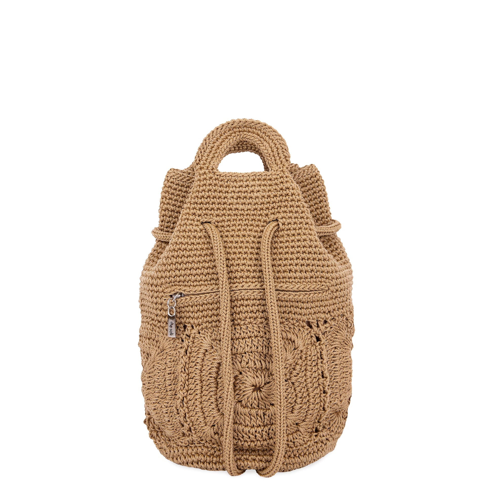 The Sak Dylan Small Backpack Crochet - |Bamboo Patch|