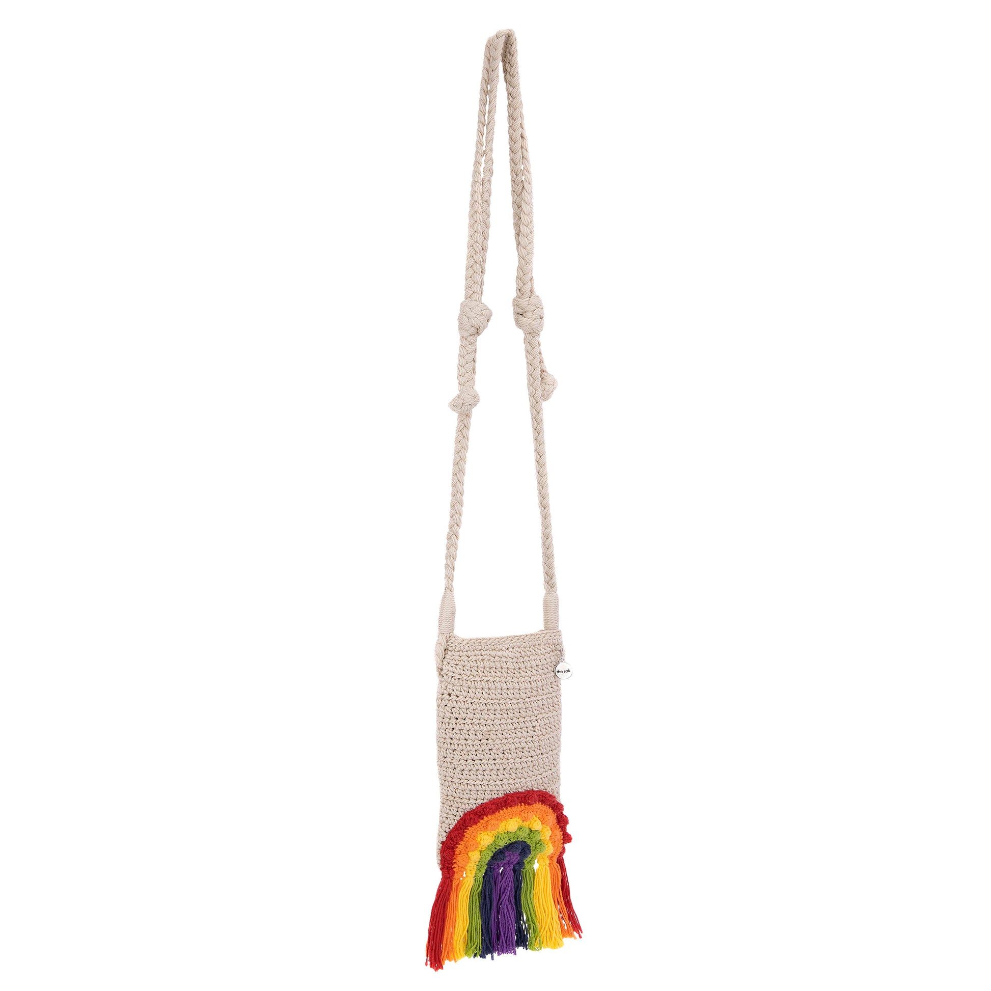 The Sak Josie Mini Crossbody Crochet - |Rainbow Ecru|