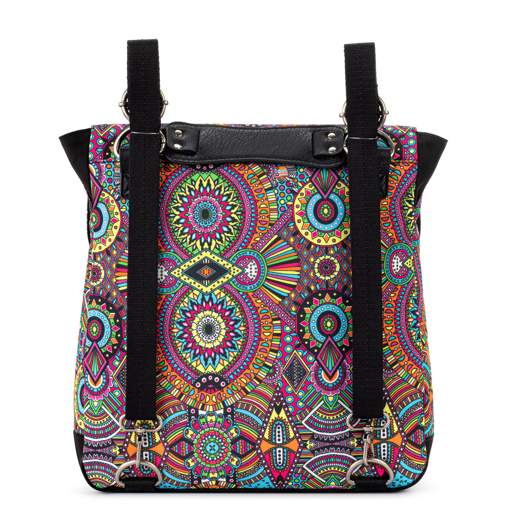Sakroots Olympic Convertible Backpack - EcoTwill - Rainbow Wanderlust