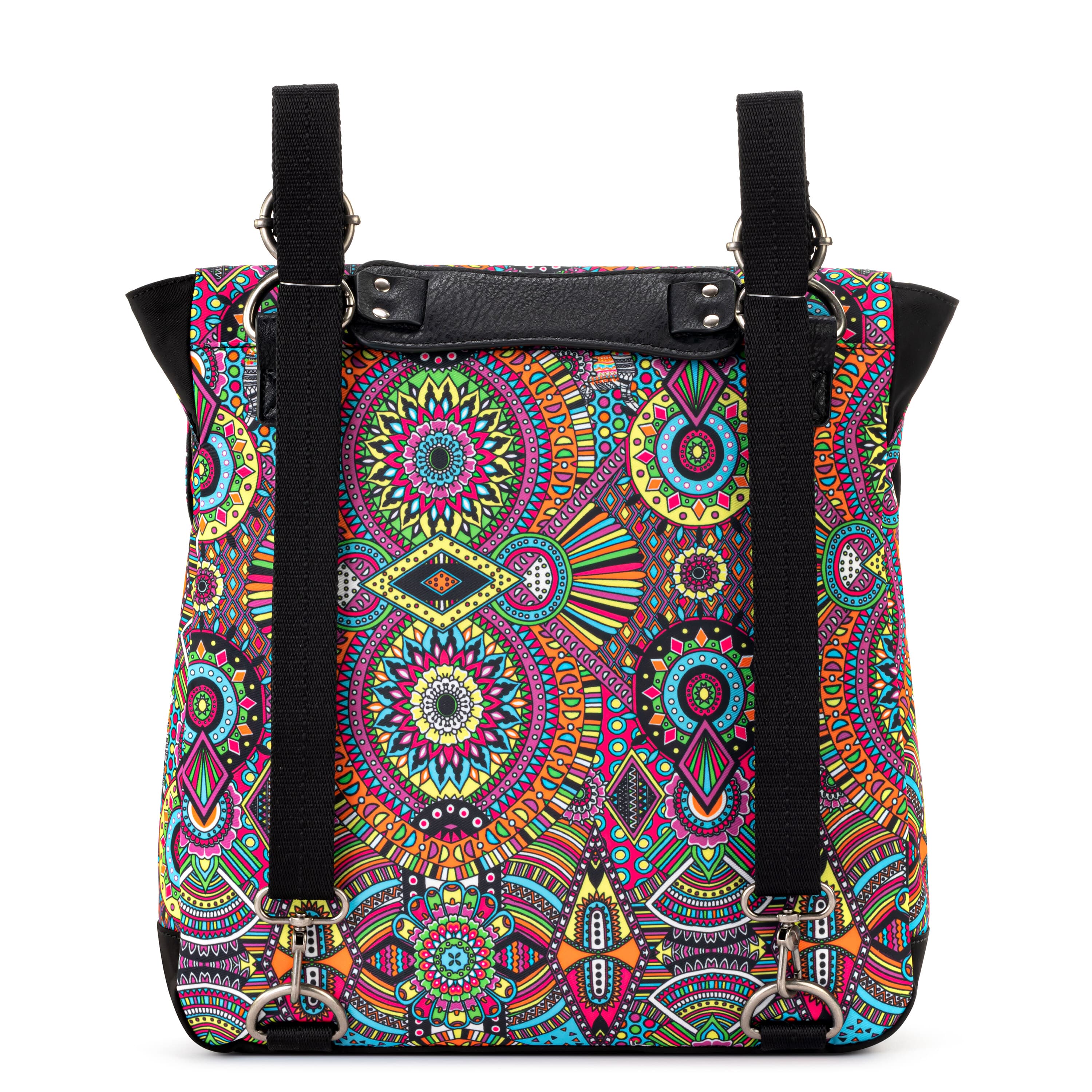 Sakroots Olympic Convertible Backpack - EcoTwill - Rainbow Wanderlust