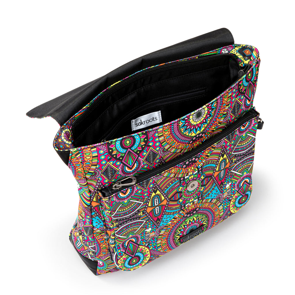 Sakroots Olympic Convertible Backpack - EcoTwill - Rainbow Wanderlust