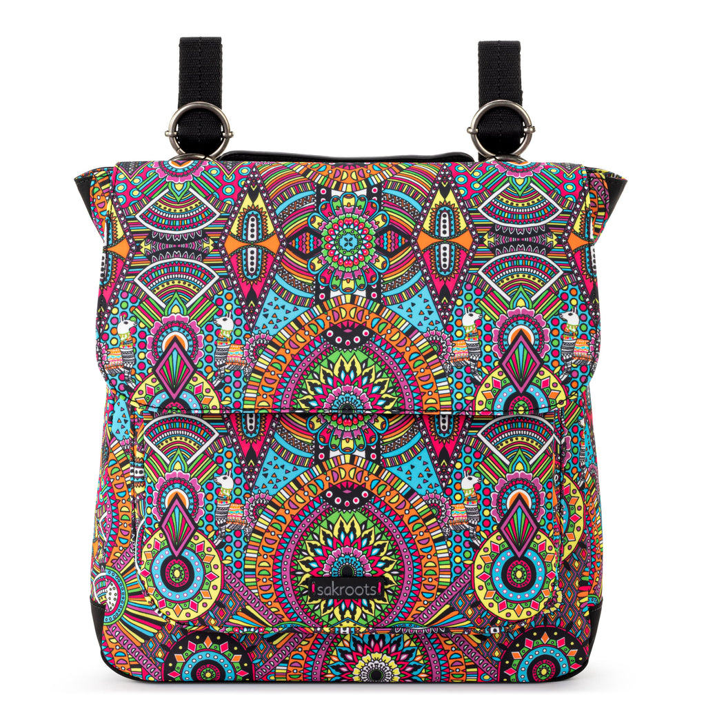 Sakroots Olympic Convertible Backpack - EcoTwill - Rainbow Wanderlust